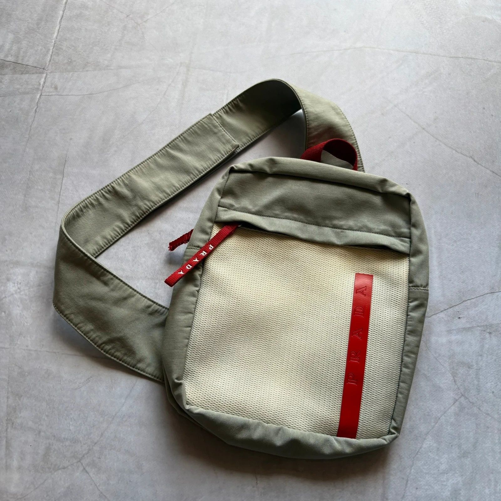 Prada vintage 00s Prada Sport Sling bag avant garde casual Size ONE SIZE - 2 Thumbnail