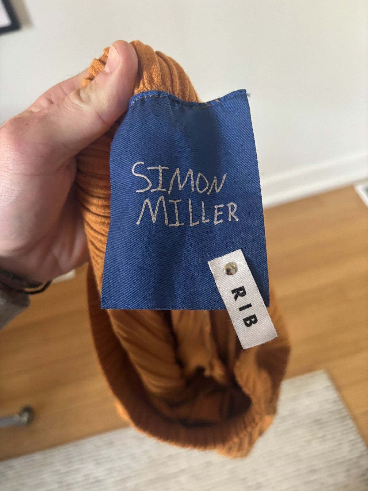 Simon Miller Simon Miller Ribbed Trousers - Size L Size 35" - 2 Thumbnail