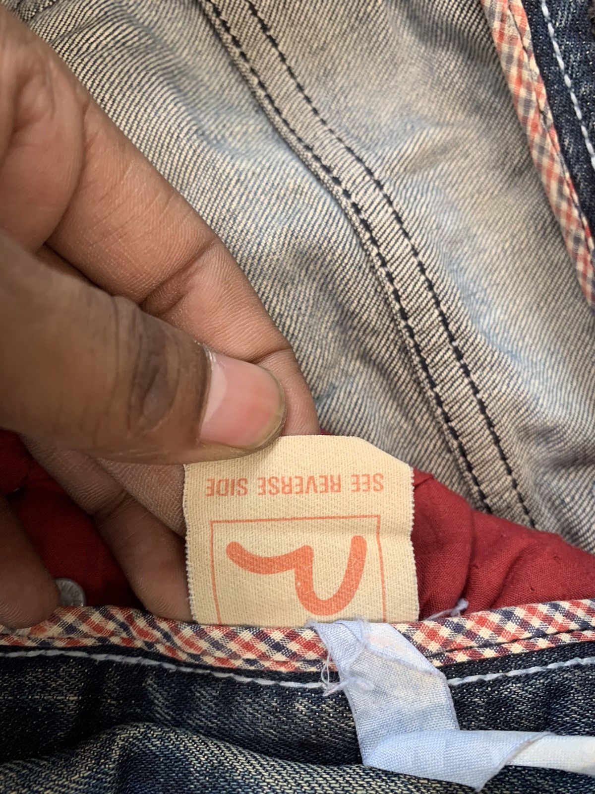Japanese Brand Vintage Evisu inspired denim Size US 30 / EU 46 - 7 Thumbnail