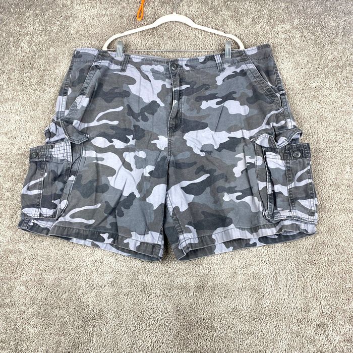 Faded Glory Faded Glory Camo Shorts Cargo Camouflage Work Hiking Fishing  Adult Men's Size 44