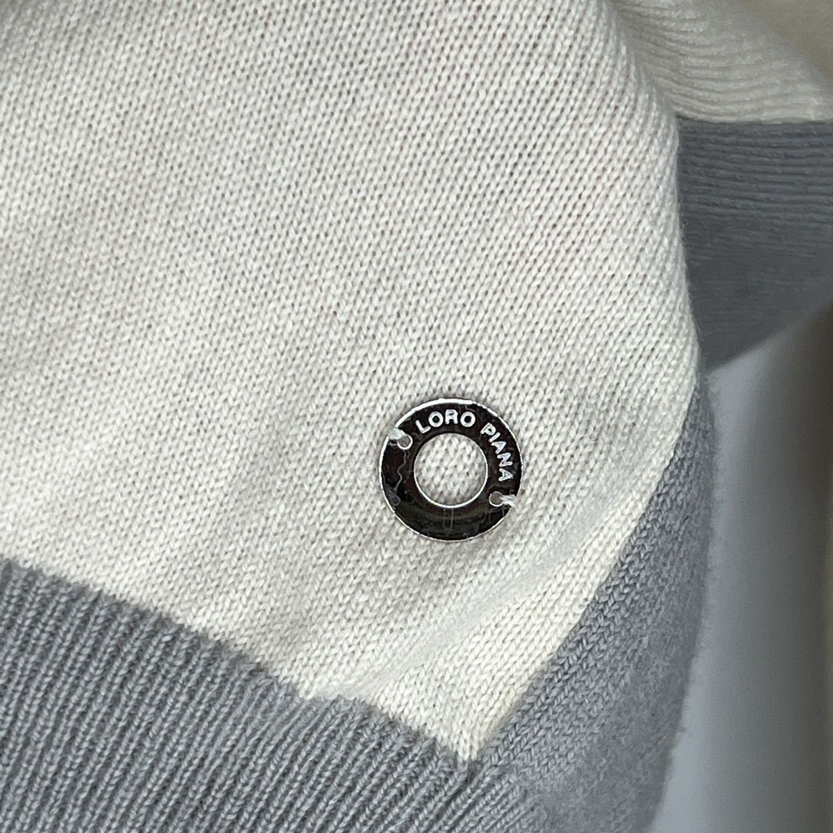 Designer × Loro Piana Loro Piana Womens Beige Baby Cashmere Sweater Jumper Knit Size M / US 6-8 / IT 42-44 - 7 Thumbnail