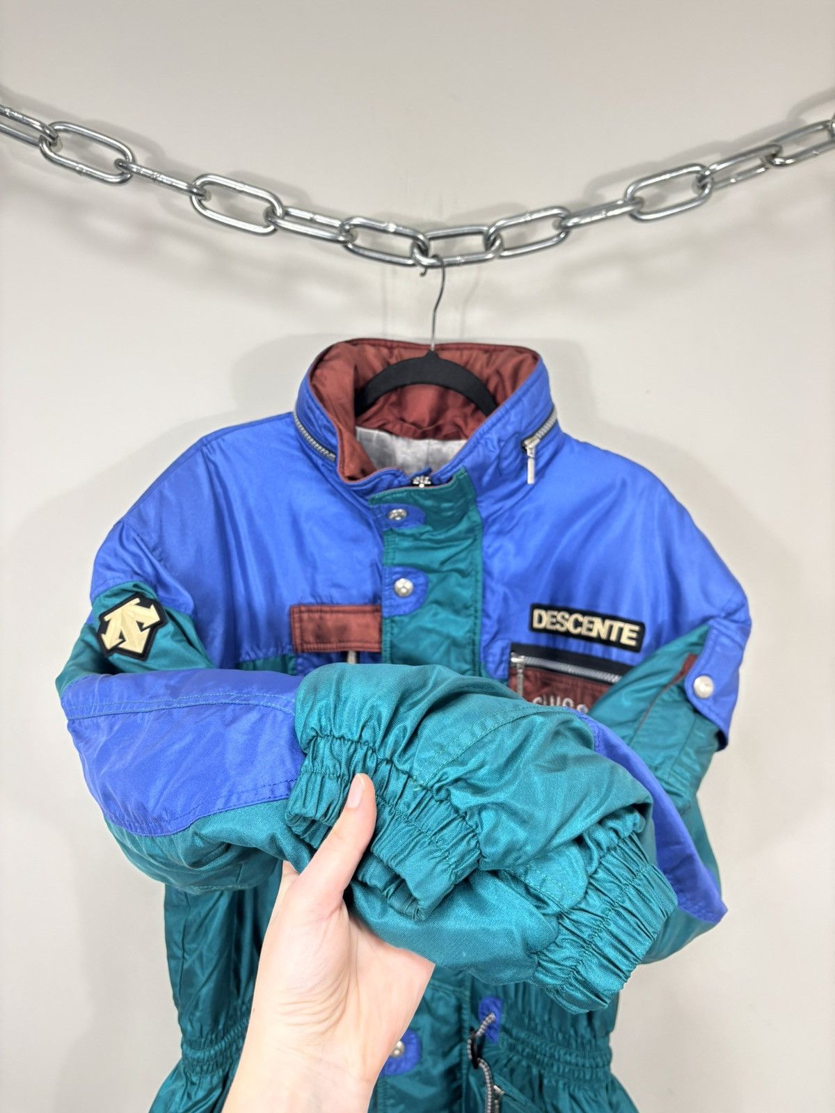 Descente Descente Suisse Swiss Ski Team Pro Vintage Snow Ski Jacket Size US L / EU 52-54 / 3 - 16 Thumbnail