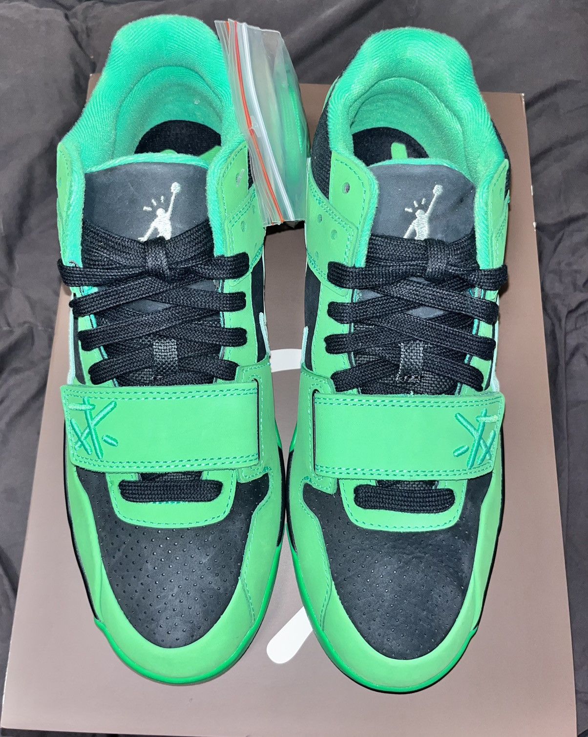 Nike × Travis Scott CJ1 T-REXX “GREEN SPARK” Size US 10 / EU 43 - 3 Thumbnail