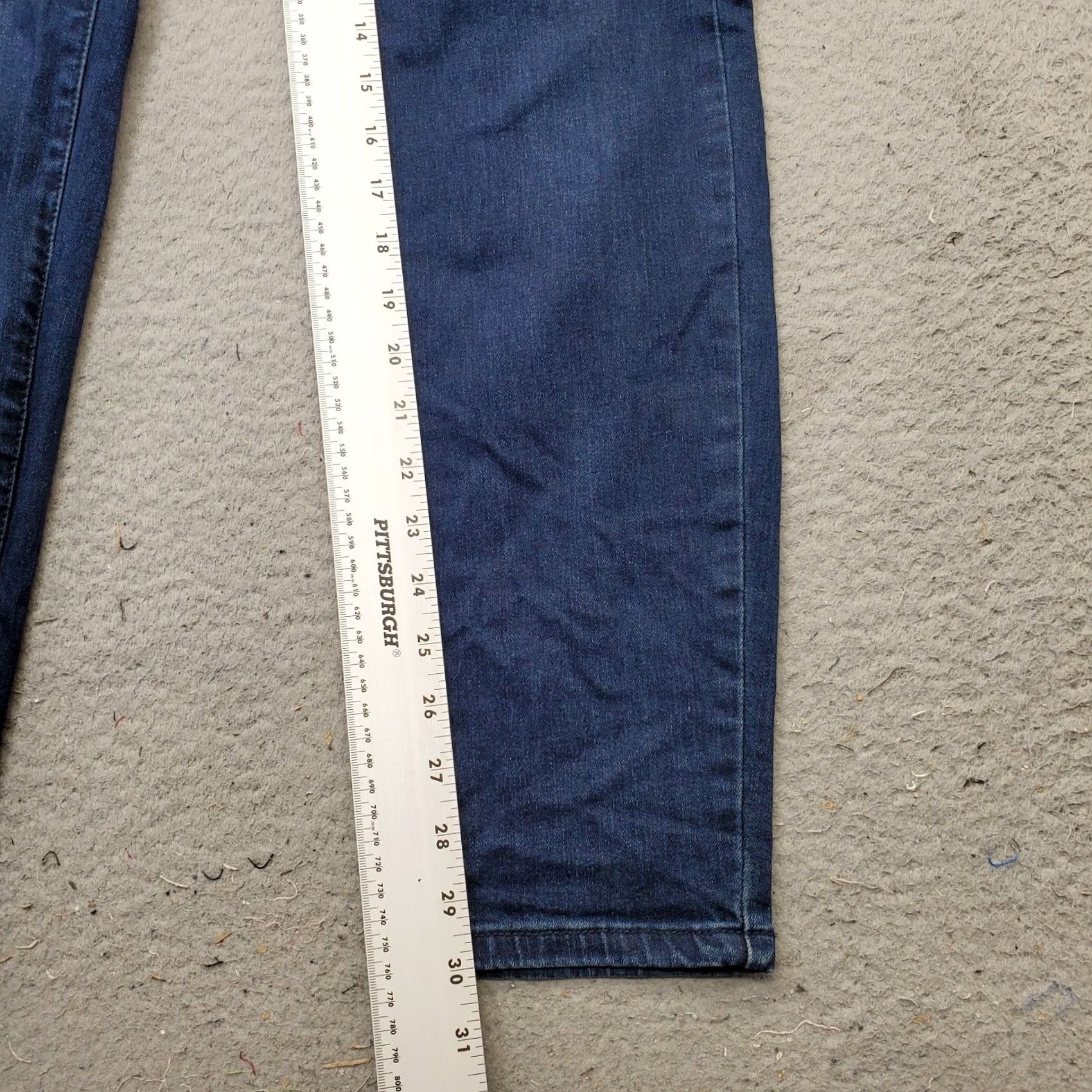 Vintage ELOQUII Skinny Jeans Womens 18 Blue Denim Stretch 5-Pocket Regular Fit Jeans Size 18 Womens Blue Denim 5-Pocket ELOQUII Size 40" / US 18 - 4 Thumbnail