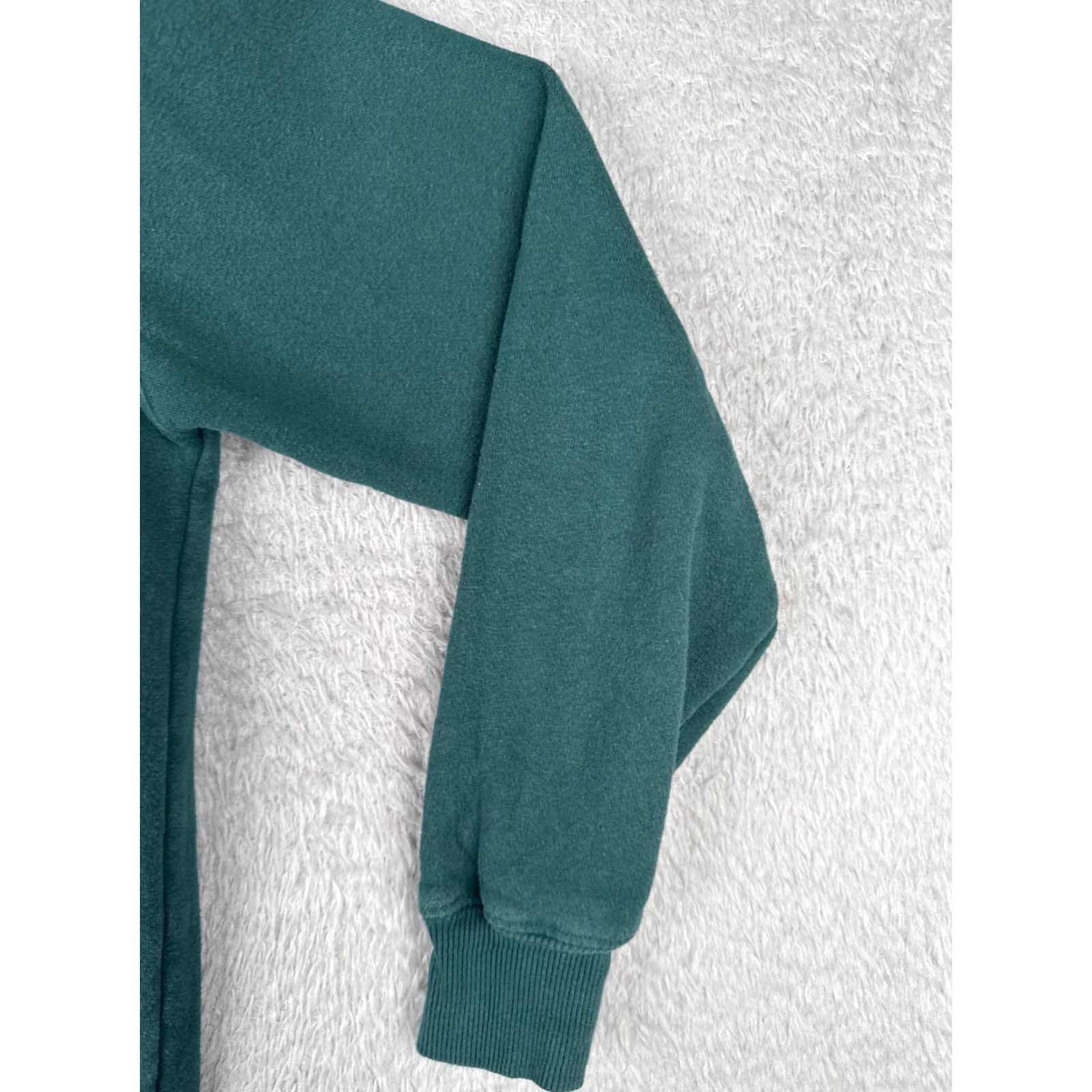 The North Face The North Face Hoodie Womens S Green Plaid Pullover Cotton Blend Sweater Sweatshirt Size S / US 4 / IT 40 - 2 Thumbnail