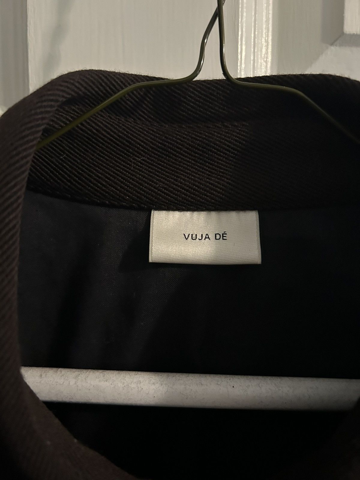 Vuja De Nolan Misdirected Affix Jacket in Deep Brown - decovitrail 