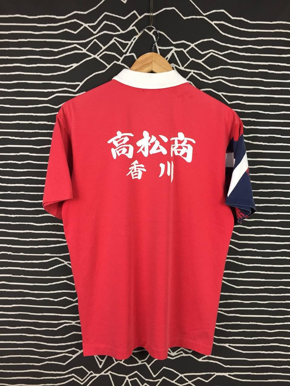 Japanese Brand Vtg 90s 00s Yonex Fullprint Badminton Polo Tee Size US M / EU 48-50 / 2 - 8 Thumbnail