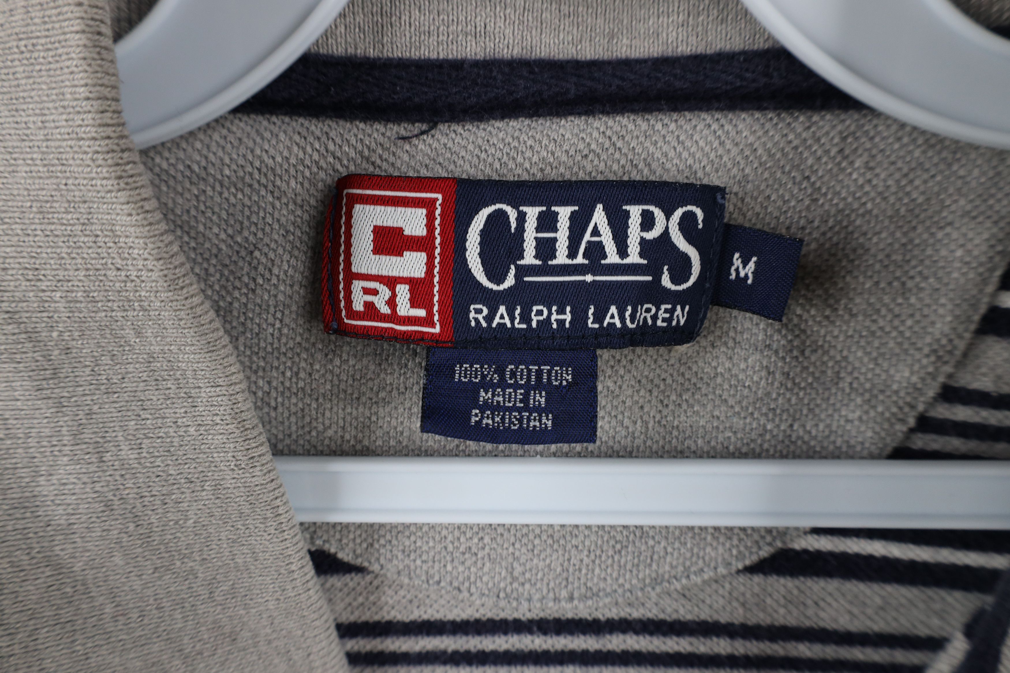 Ralph Lauren × Vintage Vintage 90s Chaps Ralph Lauren Collared Golf Polo Shirt Size US M / EU 48-50 / 2 - 6 Thumbnail