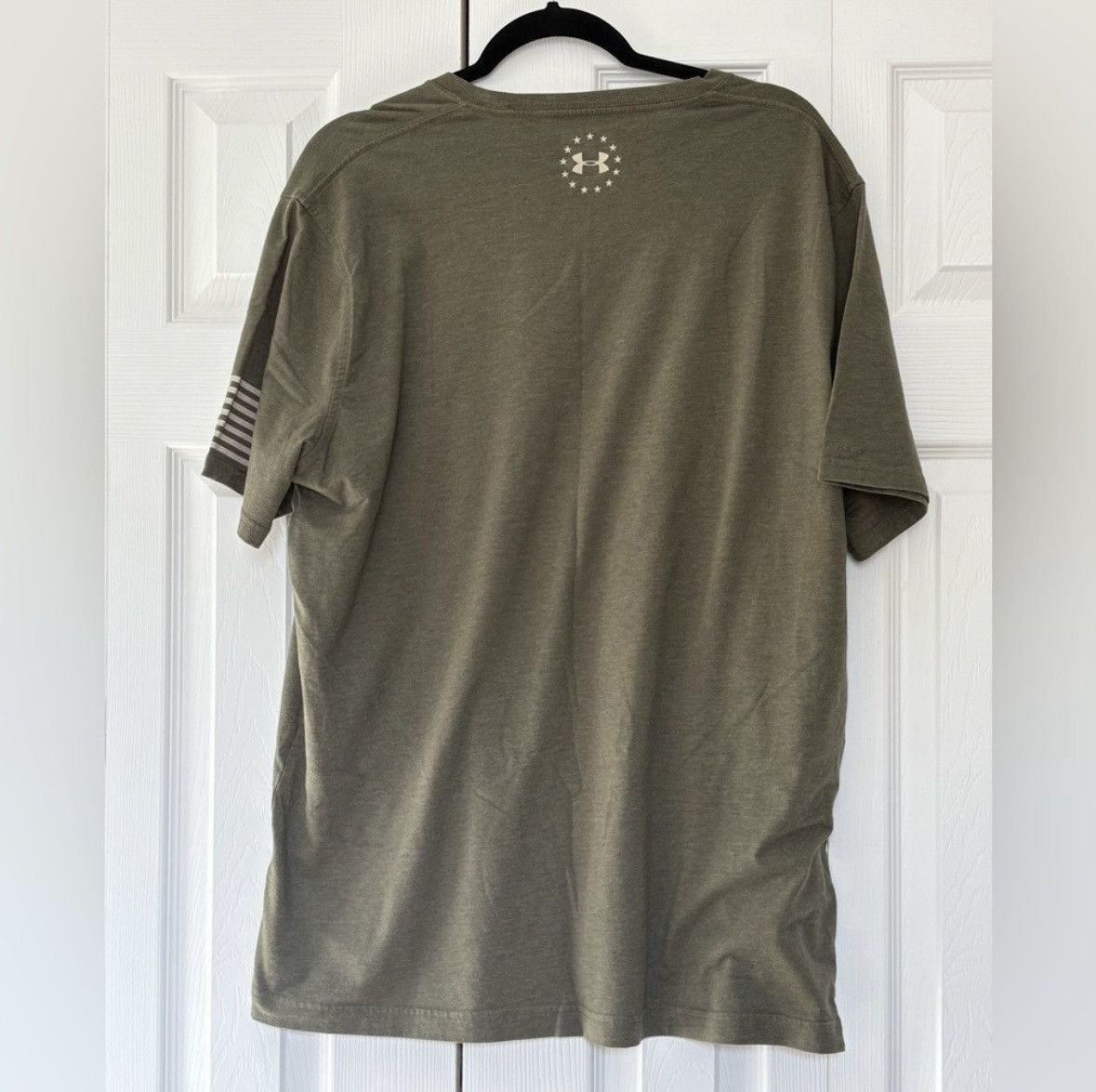 Under Armour Under Armor Heat Gear Green I Served Graphic Short Sleeve Size US XL / EU 56 / 4 - 3 Thumbnail