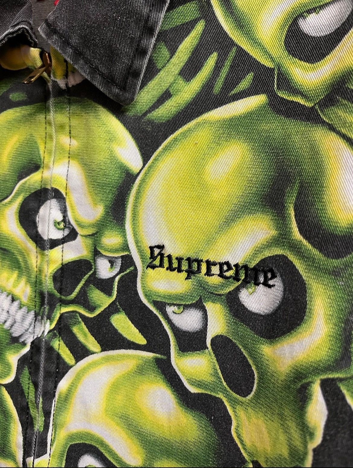 Supreme Supreme Skull Pile Work Jacket ss18 Size US M / EU 48-50 / 2 - 3 Thumbnail