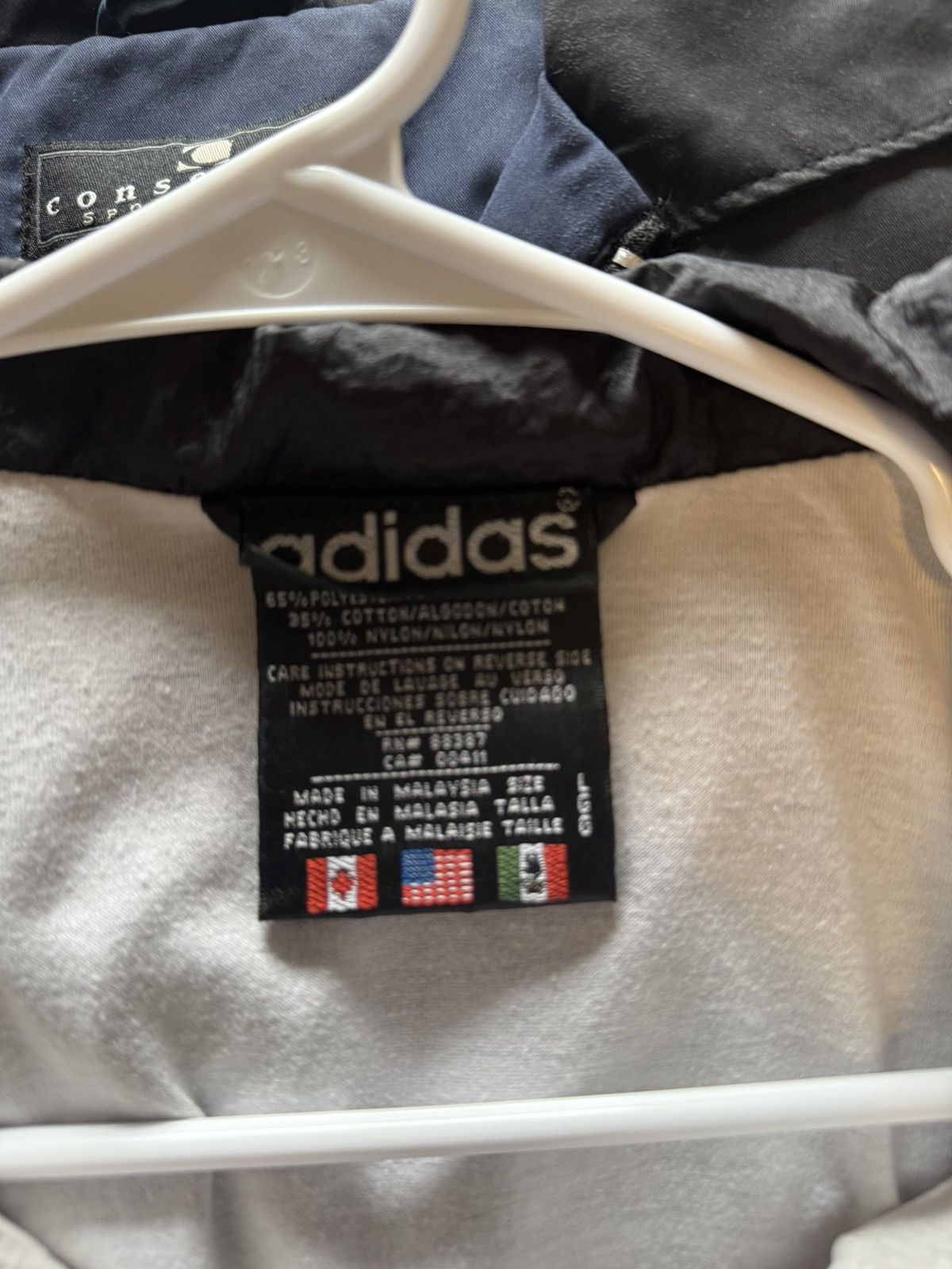 Adidas Vintage Adidas Jacket Size US L / EU 52-54 / 3 - 3 Thumbnail