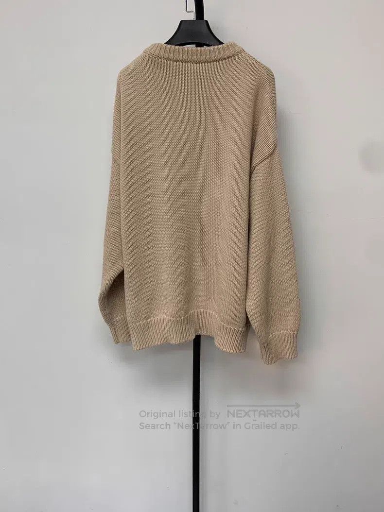 Balenciaga Balenciaga Solid Color Logo Pattern Long Sleeve Crew Neck Size US M / EU 48-50 / 2 - 2 Thumbnail