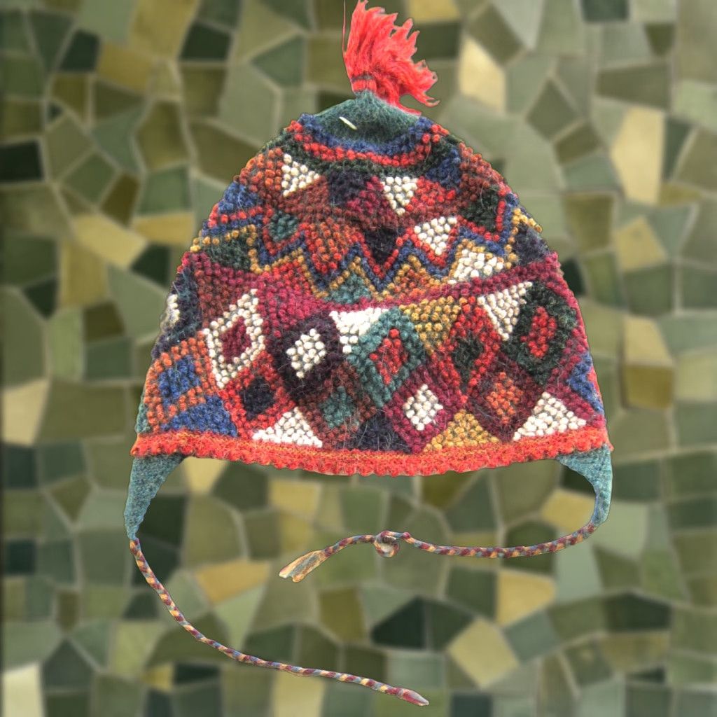 Pinko NWT The Center For Traditional Textiles Of Cusco Peru Hand Woven Pink Beanie Hat Small Size ONE SIZE - 1 Thumbnail