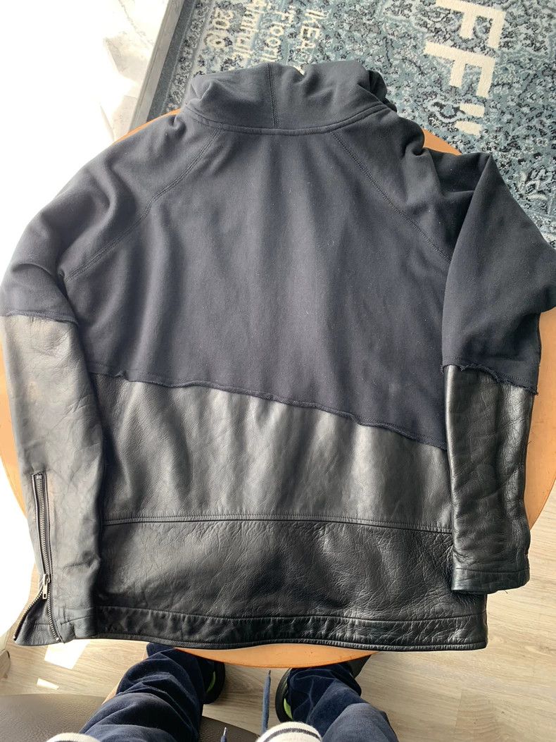 Greg Lauren greg lauren Patchwork leather hoodie 2504-Nextarrow Size US S / EU 44-46 / 1 - 8 Thumbnail