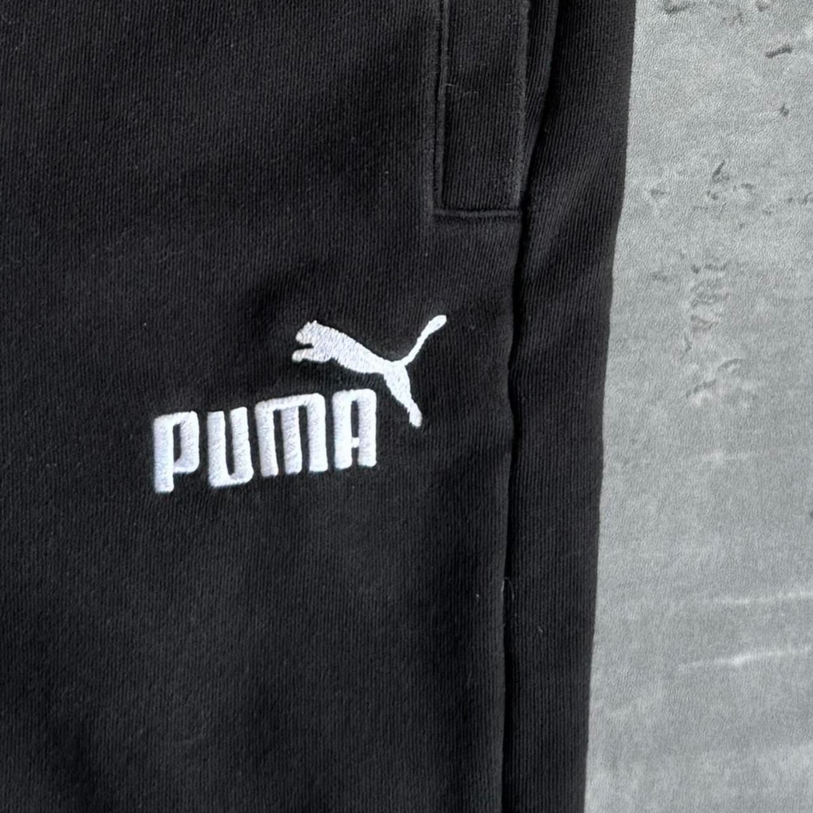 Japanese Brand × Puma × Vintage Vintage Y2K Puma Black Grunge Technical Jogger Sweatpants Size US 32 / EU 48 - 3 Thumbnail
