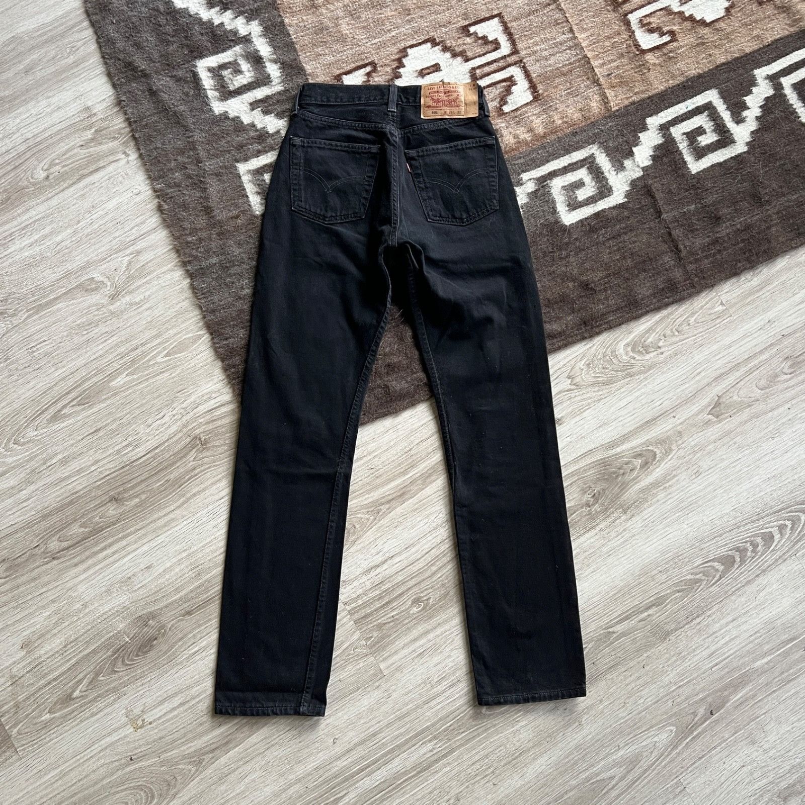 Levi's Levi’s 501 Vintage USA Made Straight Fit Denim Jeans 9644AC Size 25" / US 0 / IT 36 - 4 Thumbnail
