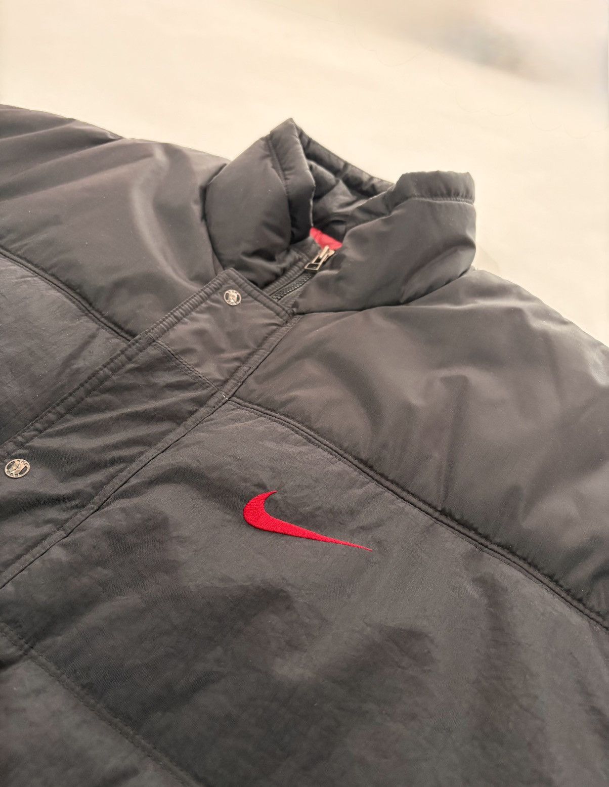 Nike Nike Puffer Jacket Full Zip Size US L / EU 52-54 / 3 - 2 Thumbnail