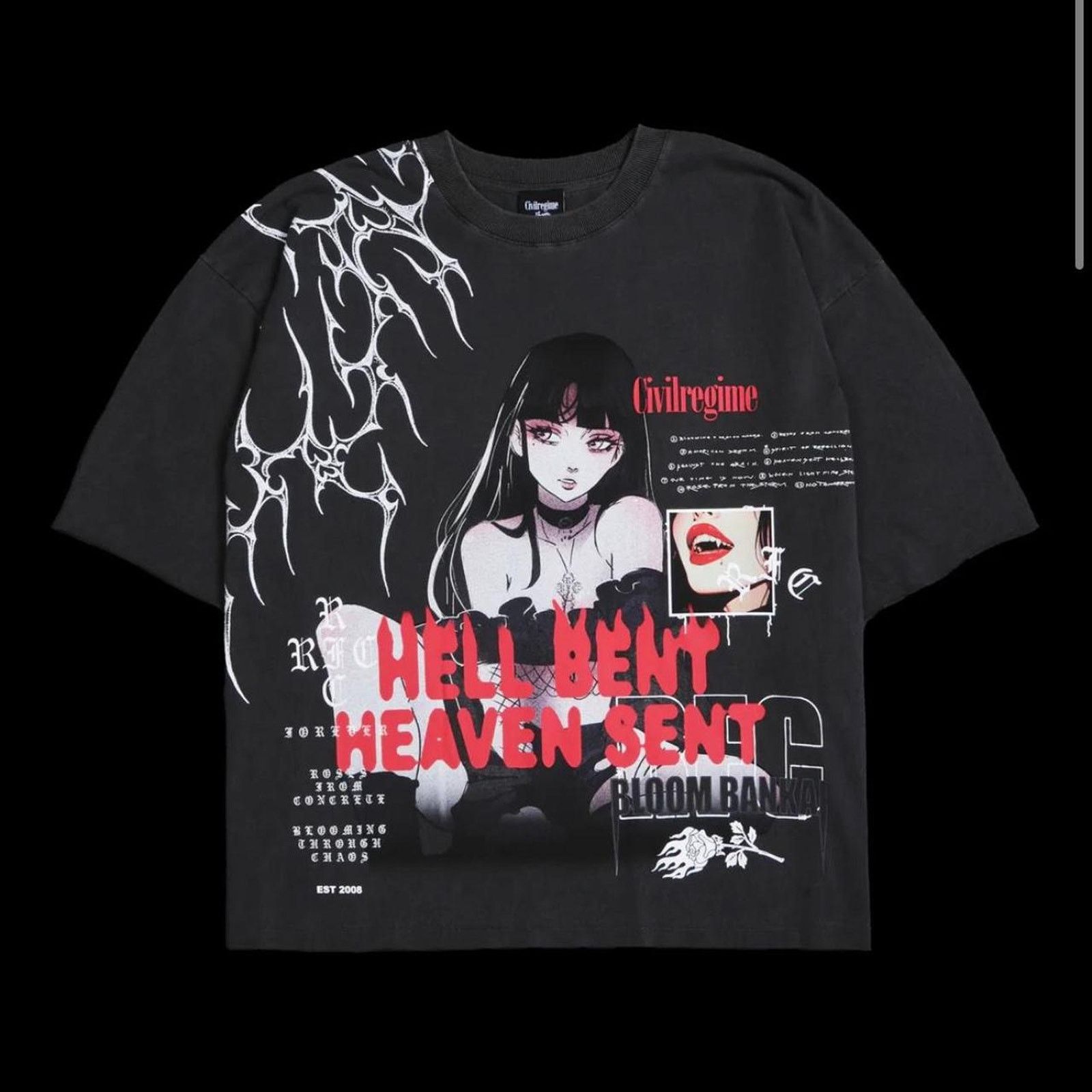Civil Regime Bloom bankai temptress dungeon tee in medium Size US M / EU 48-50 / 2 - 1 Thumbnail