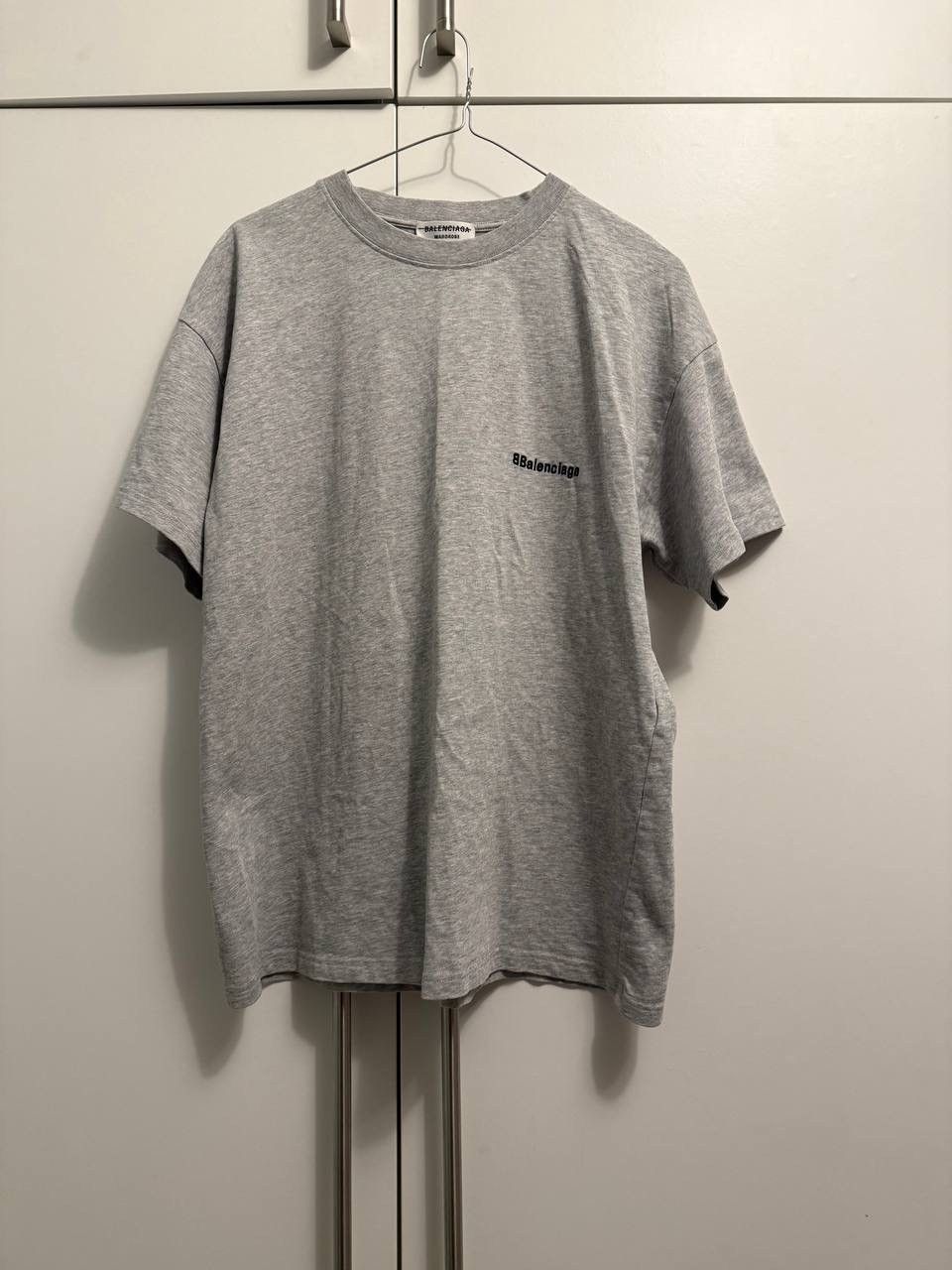 Balenciaga balenciaga embroidered logo tshirt Size US L / EU 52-54 / 3 - 1 Thumbnail