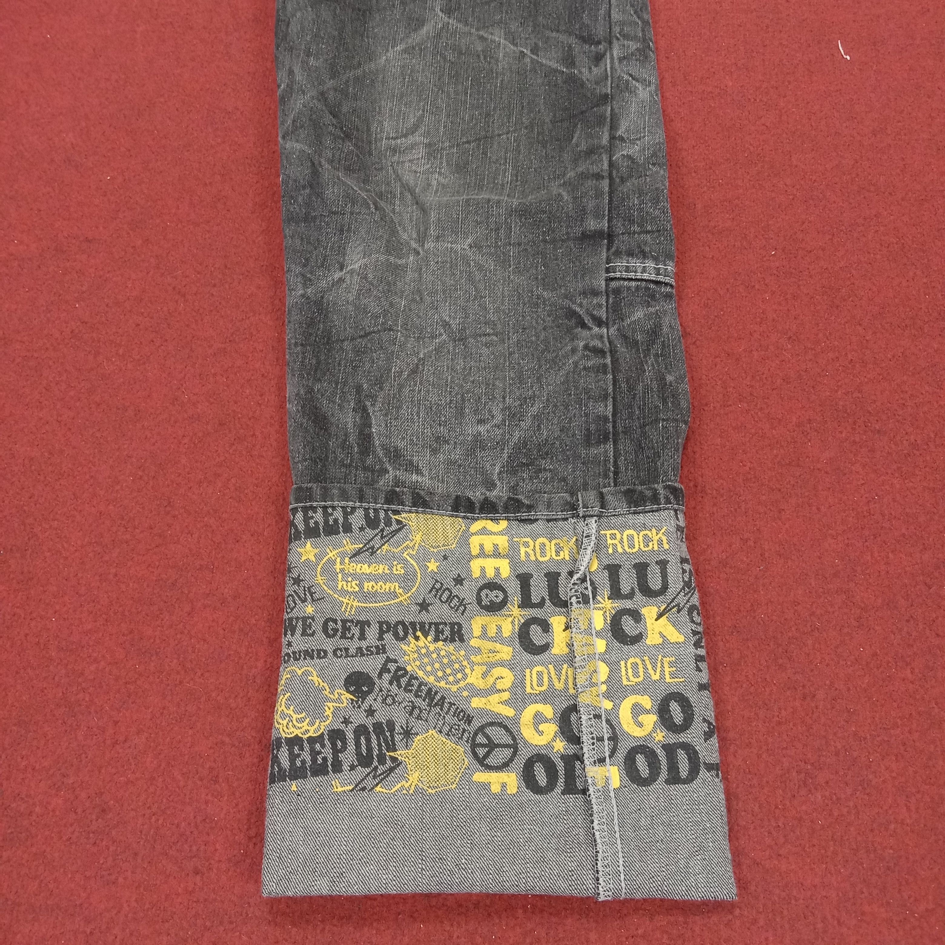 If Six Was Nine × Vintage Dominate Handcrafted Jeans Fashion Style Rare Design Size US 29 - 16 Thumbnail