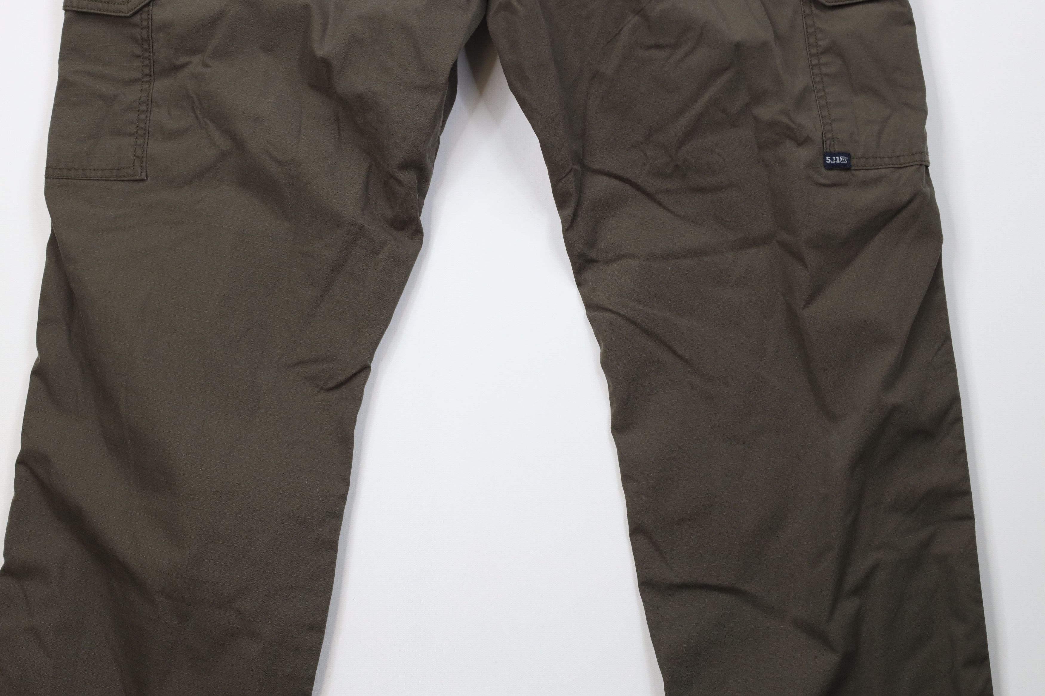 Vintage 5.11 Tactical Series Ripstop Taclite Pro Cargo Pants Olive Size US 38 / EU 54 - 13 Thumbnail