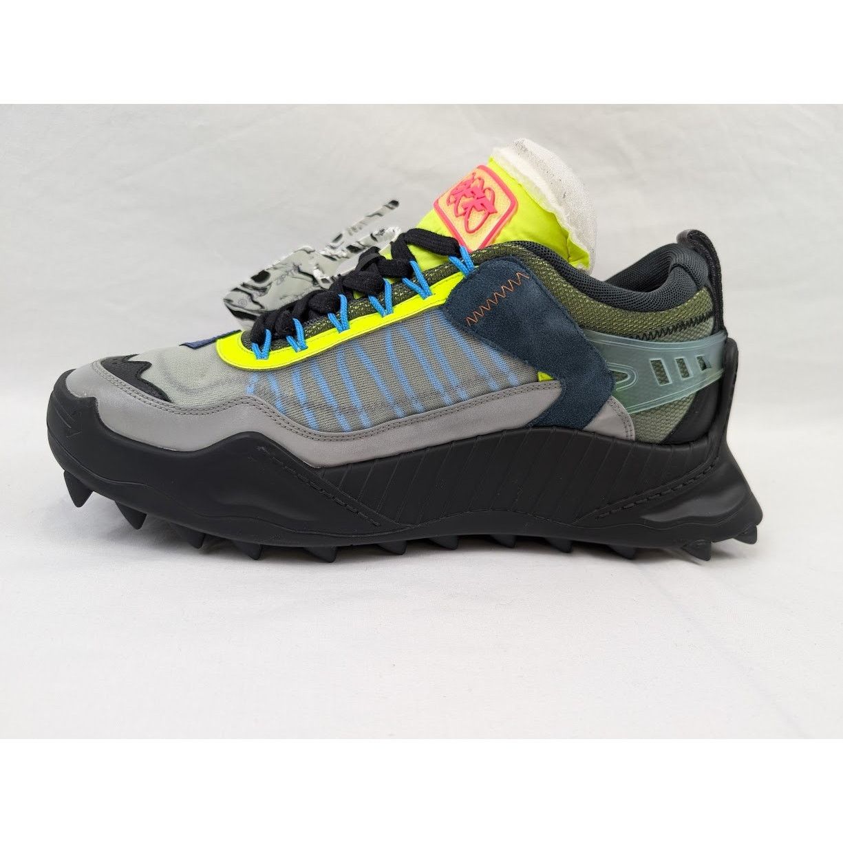 Off-White o1rshd1 Odsy 1000 Combo Sneakers in Black/Purple Size US 11 / EU 44 - 12 Thumbnail