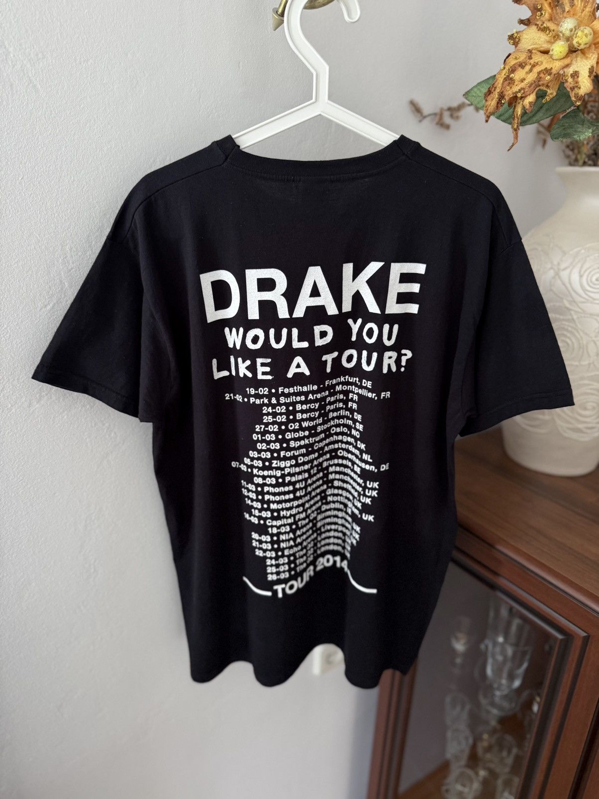 Fruit Of The Loom Drake Would You Like A Tour? 2014 Tour T-Shirt Size US L / EU 52-54 / 3 - 2 Thumbnail