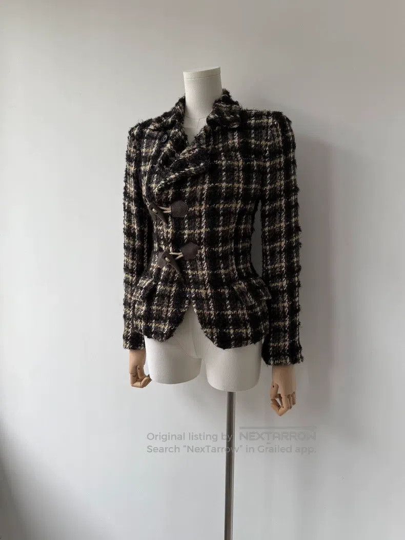 Yohji Yamamoto Yohji Yamamoto size 1 11SS Wool Horn Jacket Size S / US 4 / IT 40 - 2 Thumbnail