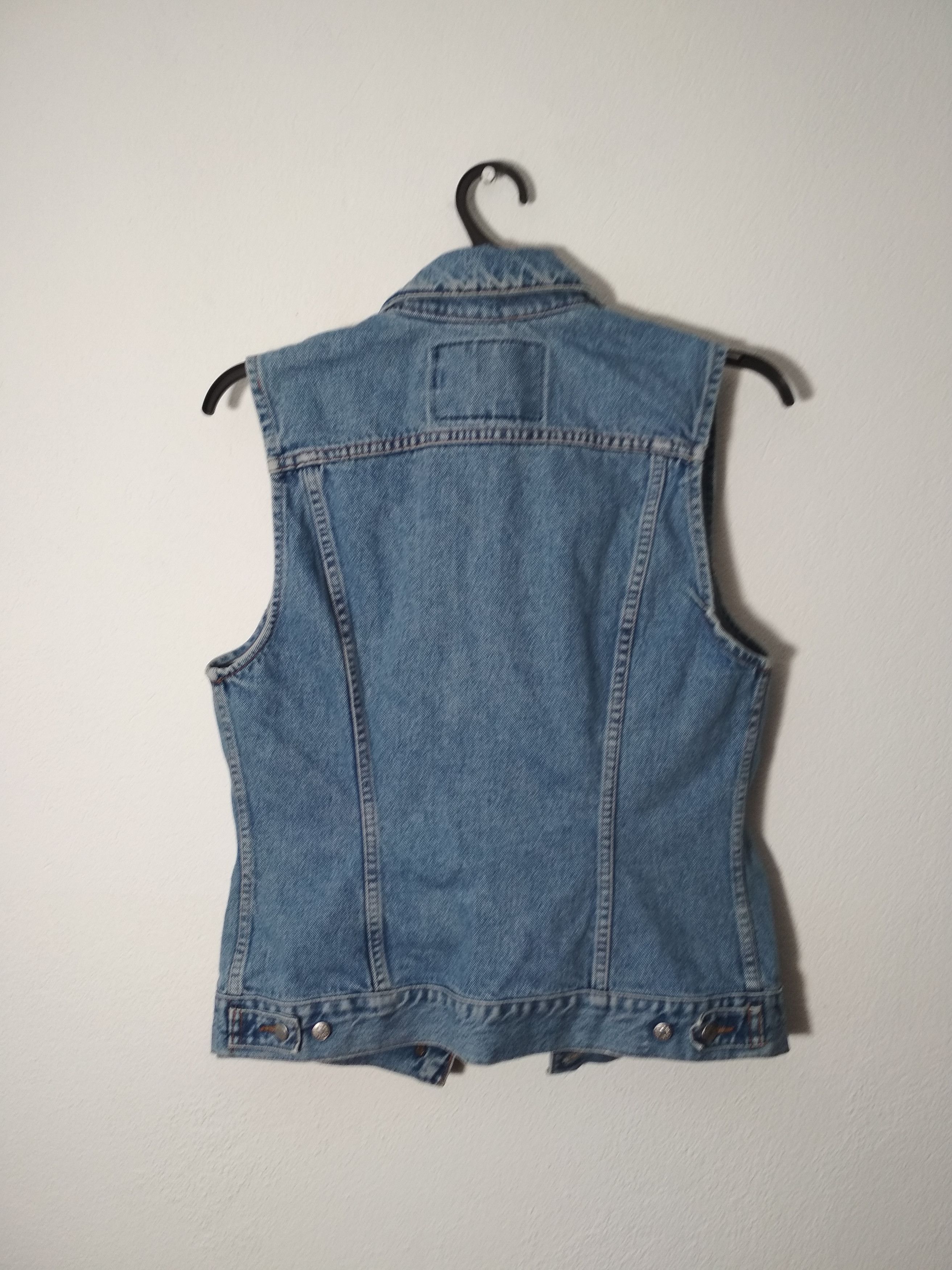 Diesel × Vintage Vintage Diesel Denim Vest made in Italy M Size M / US 6-8 / IT 42-44 - 5 Thumbnail