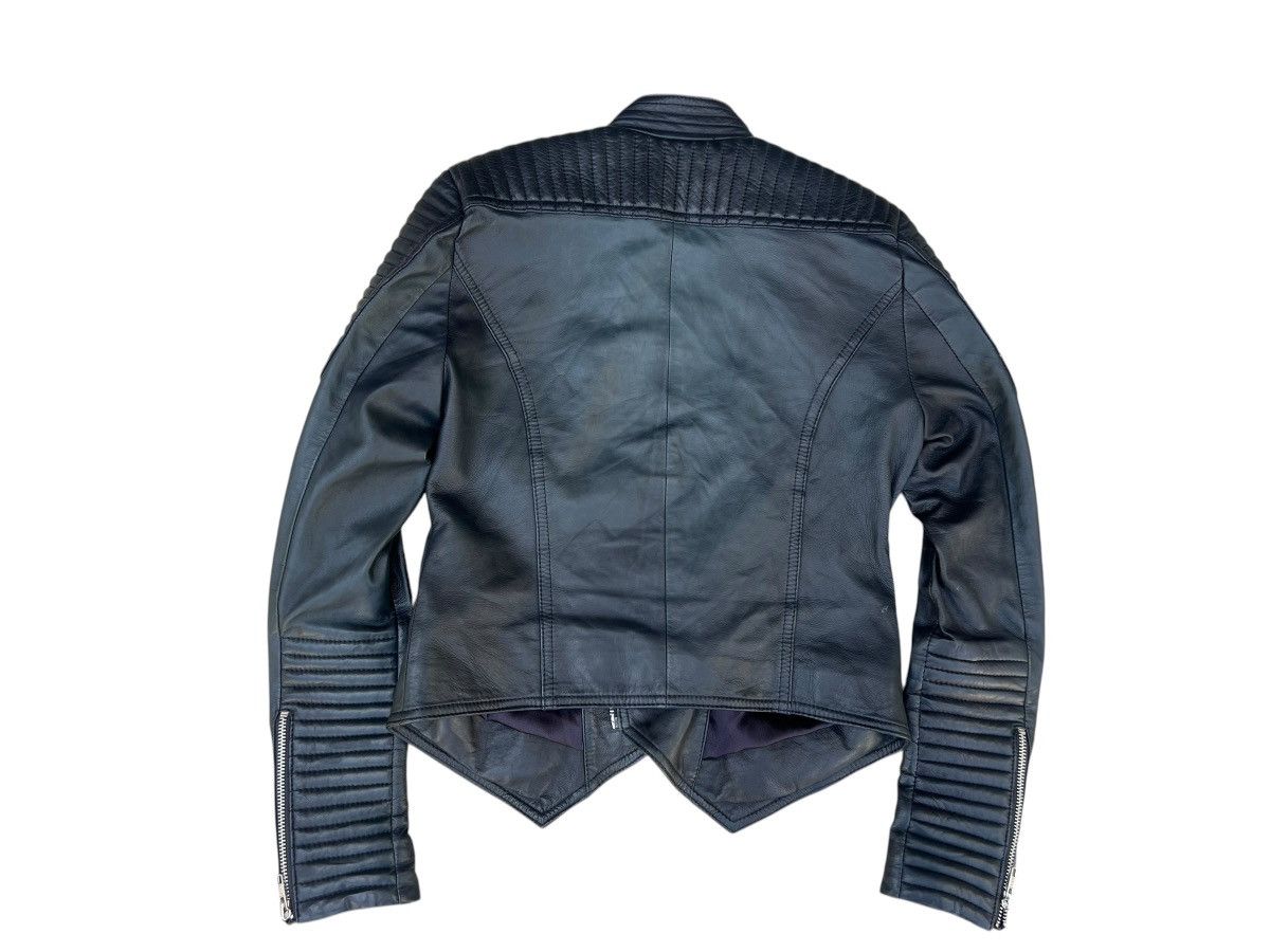 Leather Unknown Brand High Quality Napa Leather Padded Crop Jacket Size US XS / EU 42 / 0 - 15 Thumbnail