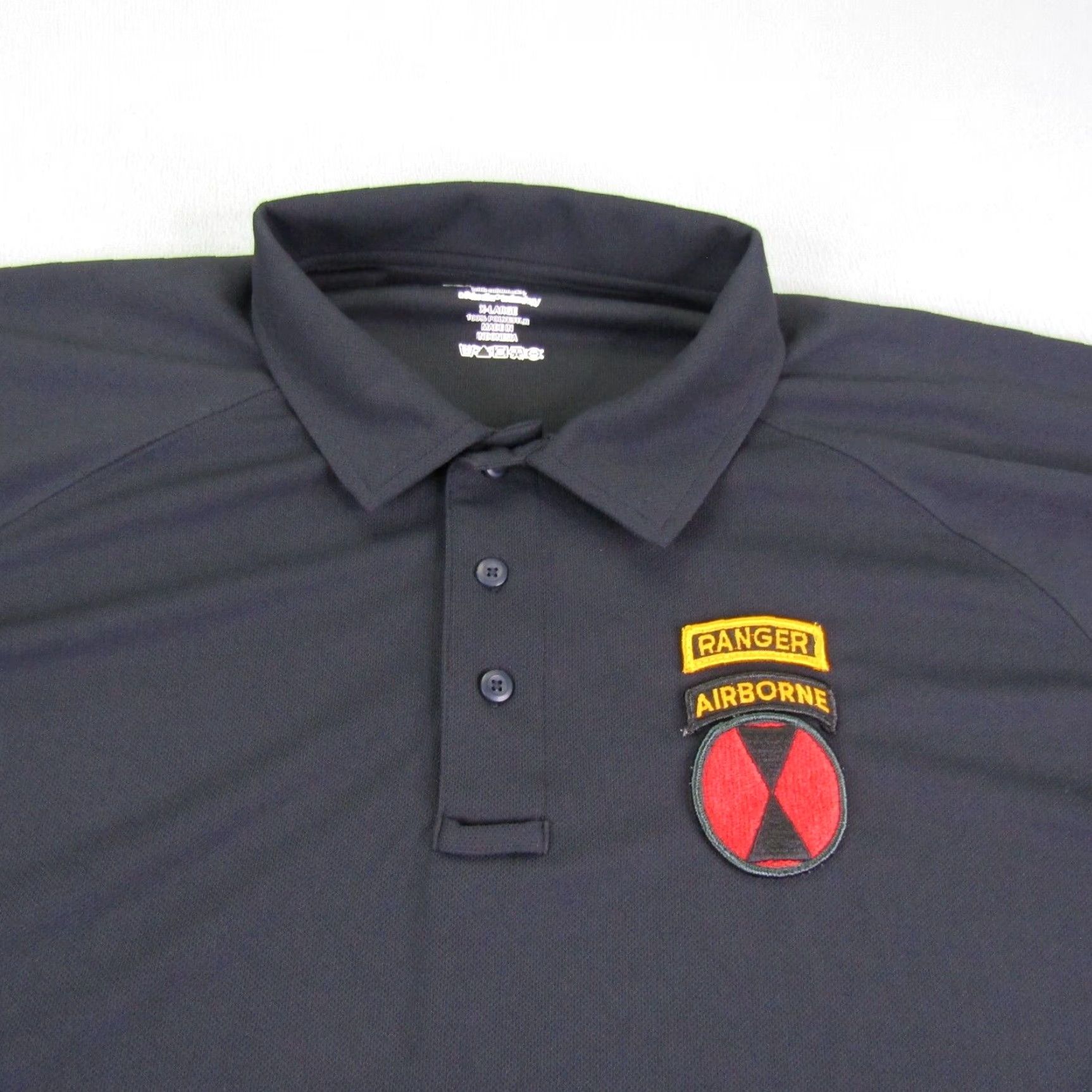 Vintage VINTAGE Vertx Polo Shirt Mens XL Black Tactical Utility Military Short Sleeve Size US XL / EU 56 / 4 - 2 Thumbnail
