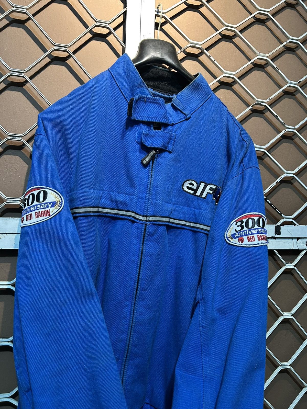 Vintage Vintage ELF aniversary 300 red baron motorcycle jacket Size US XL / EU 56 / 4 - 6 Thumbnail