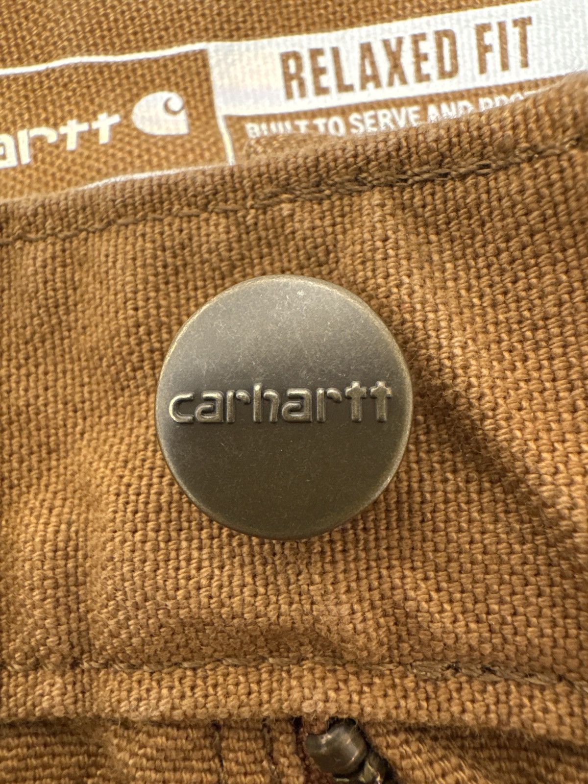 Carhartt × Vintage Carhartt Brown Work Pants Size US 31 - 5 Thumbnail