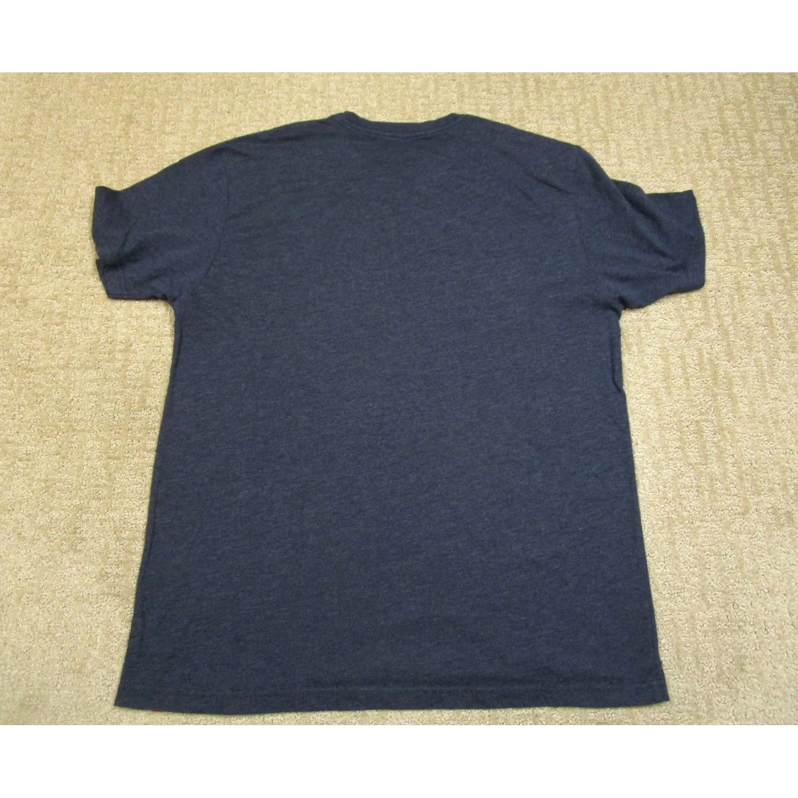 Vintage Kimes Ranch Shirt Men Medium Blue Short Sleeve Graphic Print Logo USA Flag T-Shirt Casual Tee Size US M / EU 48-50 / 2 - 3 Thumbnail