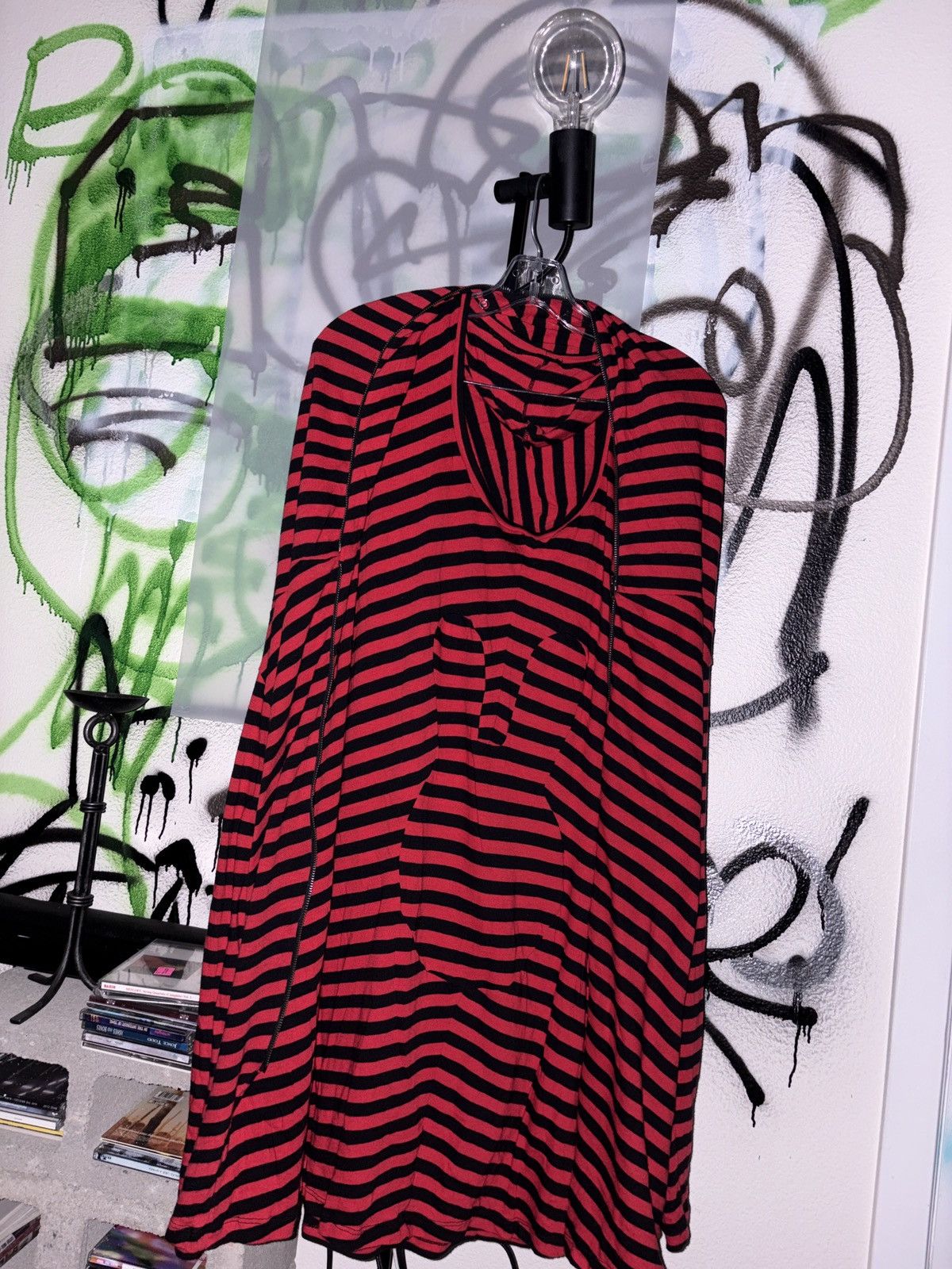 20471120 Hyoma 20471120 striped full zip transformable hoodie/dress Size S / US 4 / IT 40 - 3 Thumbnail