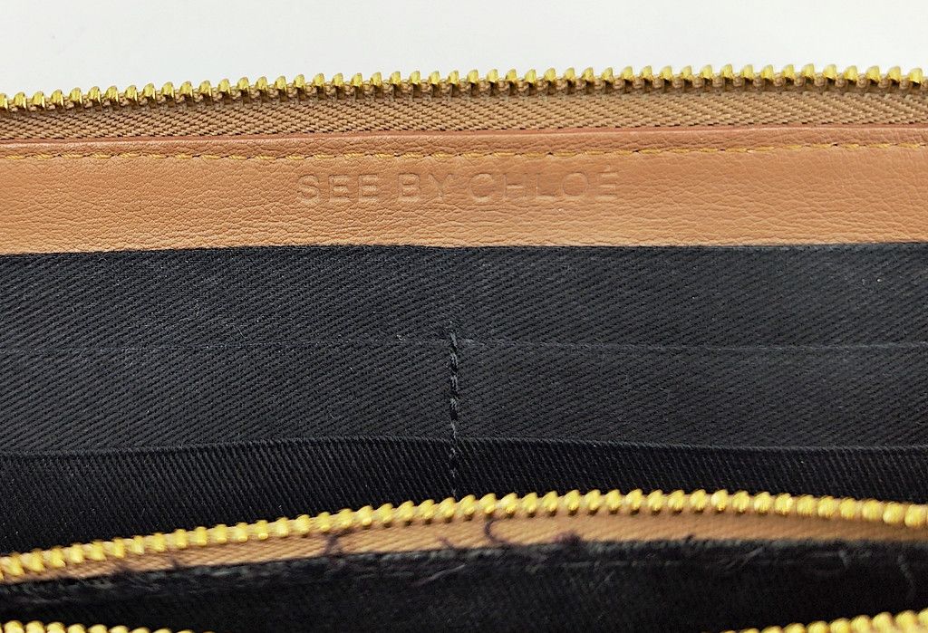 See by Chloe SEE BY CHLOE full leather brown fringe zip wallet Size ONE SIZE - 2 Thumbnail
