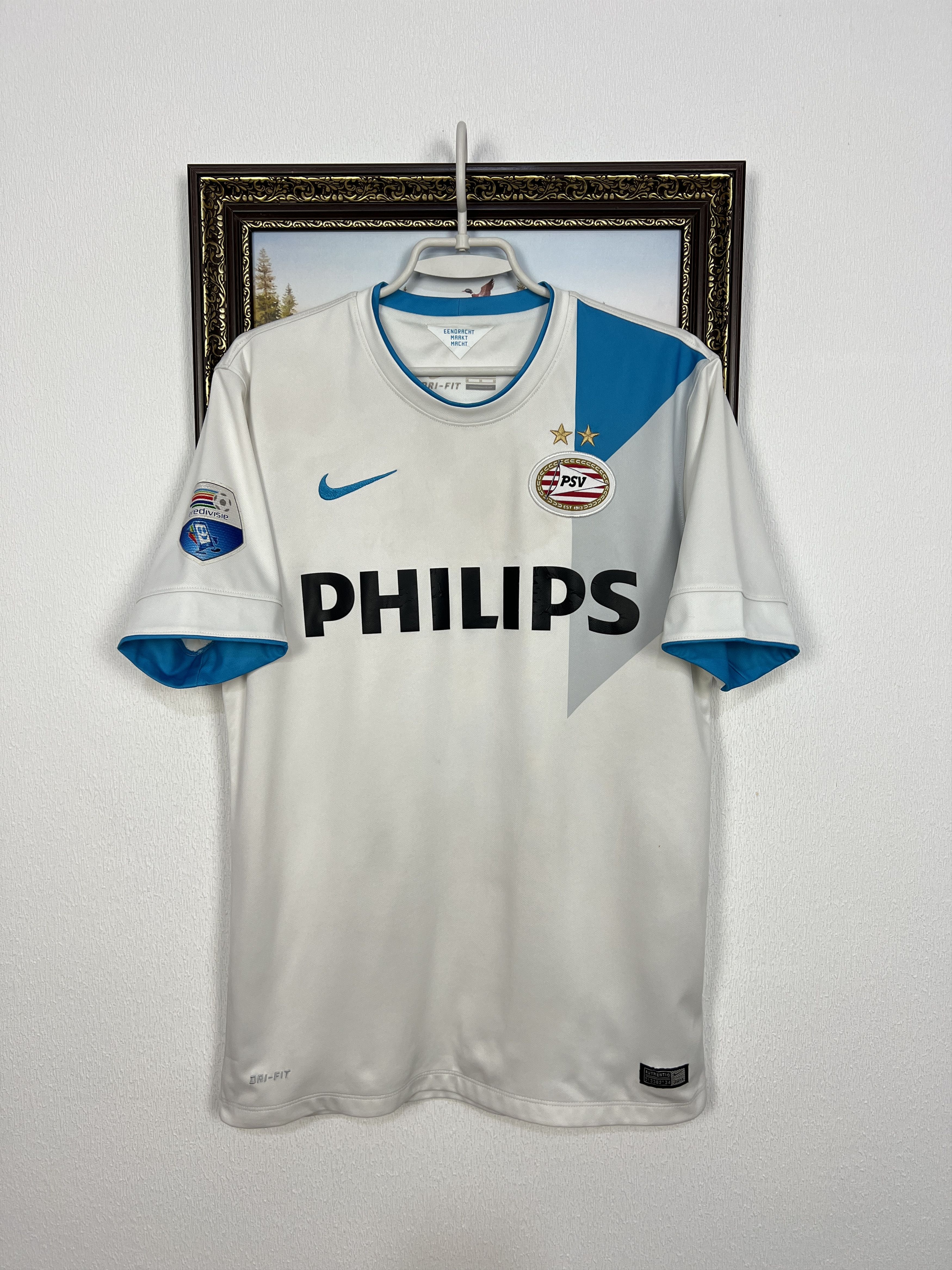 Nike PSV Eindhoven Away football shirt 2014 Nike #9 De Jong Size US M / EU 48-50 / 2 - 4 Thumbnail
