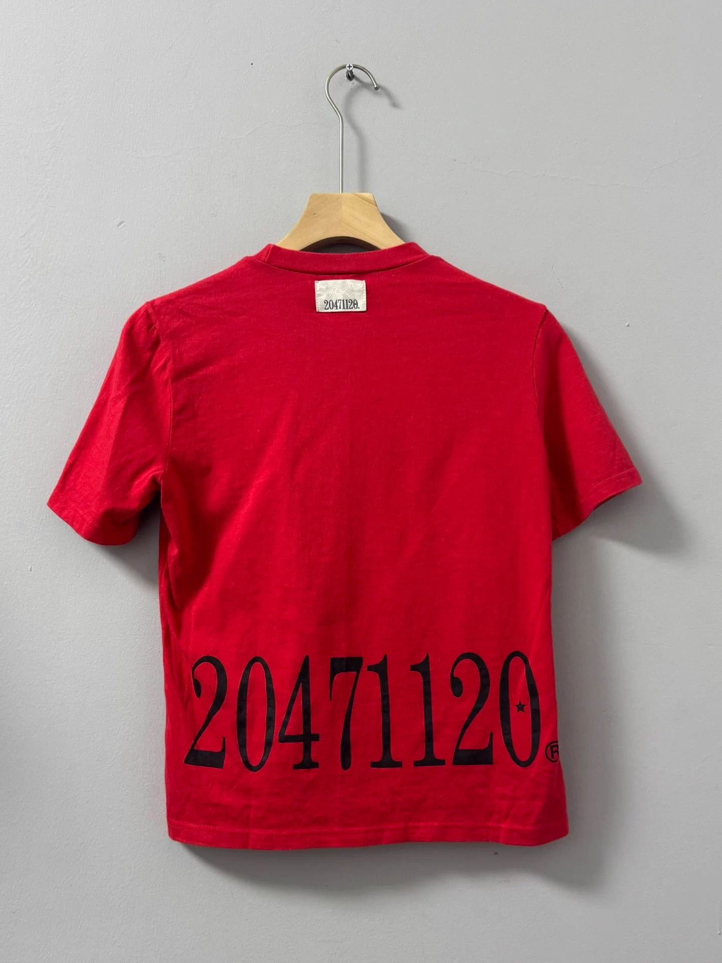 Homage Hyoma Red Short-Sleeve T-Shirt Free Size Size S / US 4 / IT 40 - 3 Thumbnail