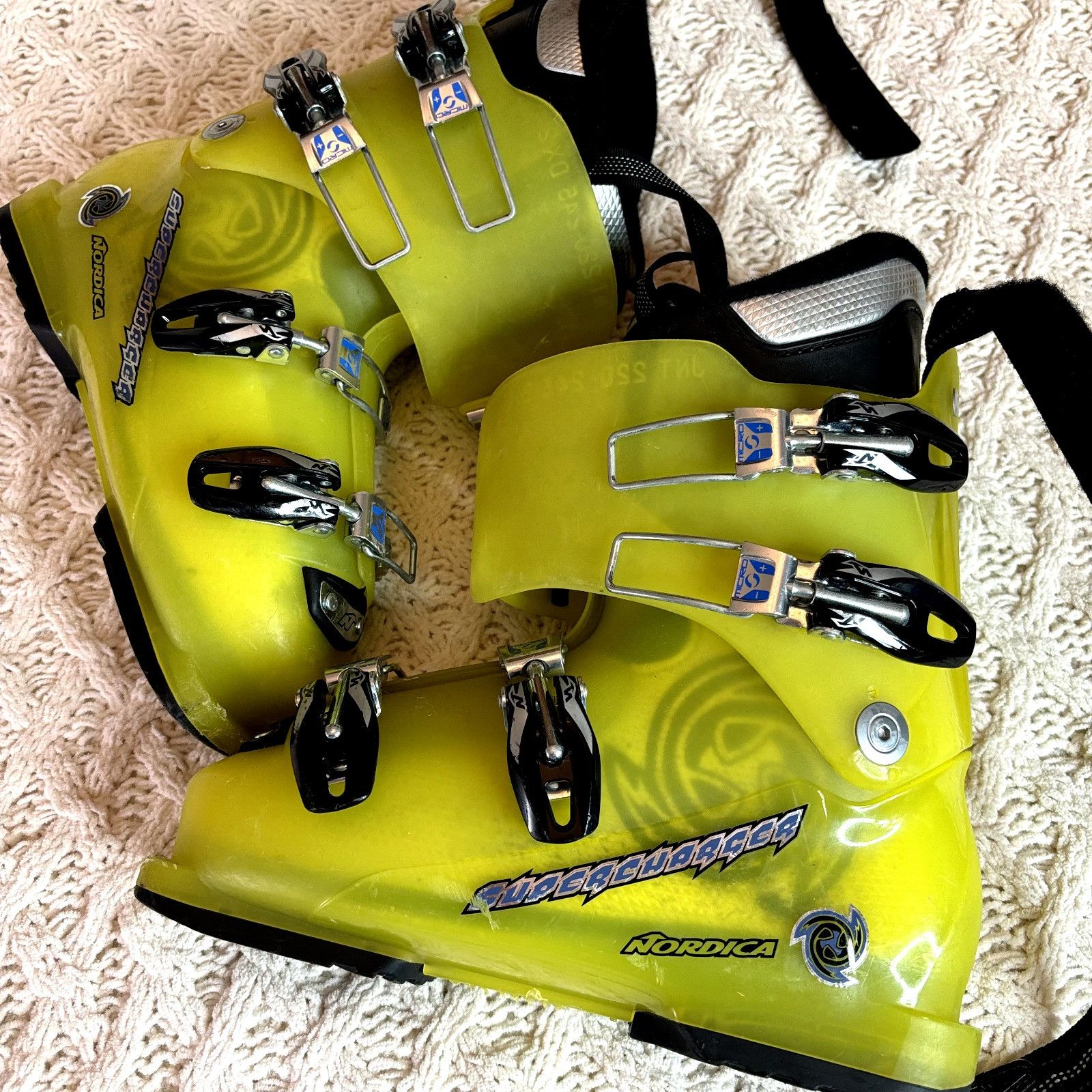Other Nordica Supercharger Ignition Yellow Professional Ski Boots Size US 13 / EU 46 - 1 Thumbnail