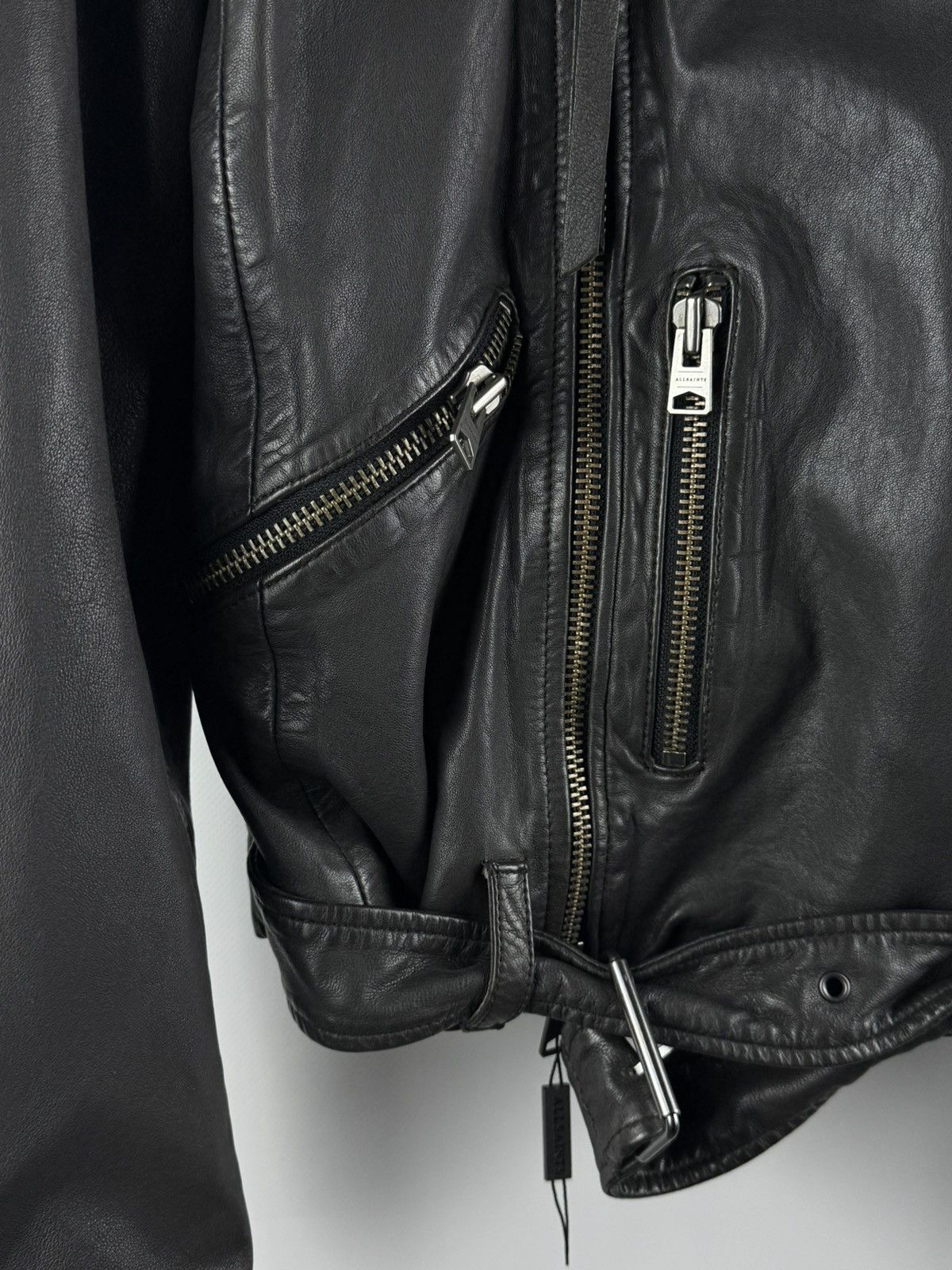 Allsaints New! Allsaints Ryder Leather Jacket Size US M / EU 48-50 / 2 - 4 Thumbnail