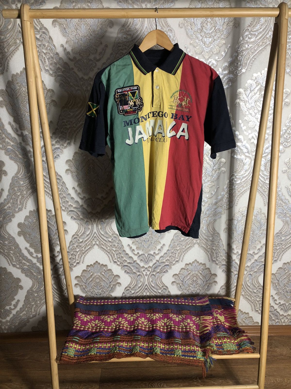 La Martina VINTAGE LA MARTINA POLO CLUB DESIGNER CASUAL CLASSIC Y2K 90s Size US L / EU 52-54 / 3 - 1 Thumbnail