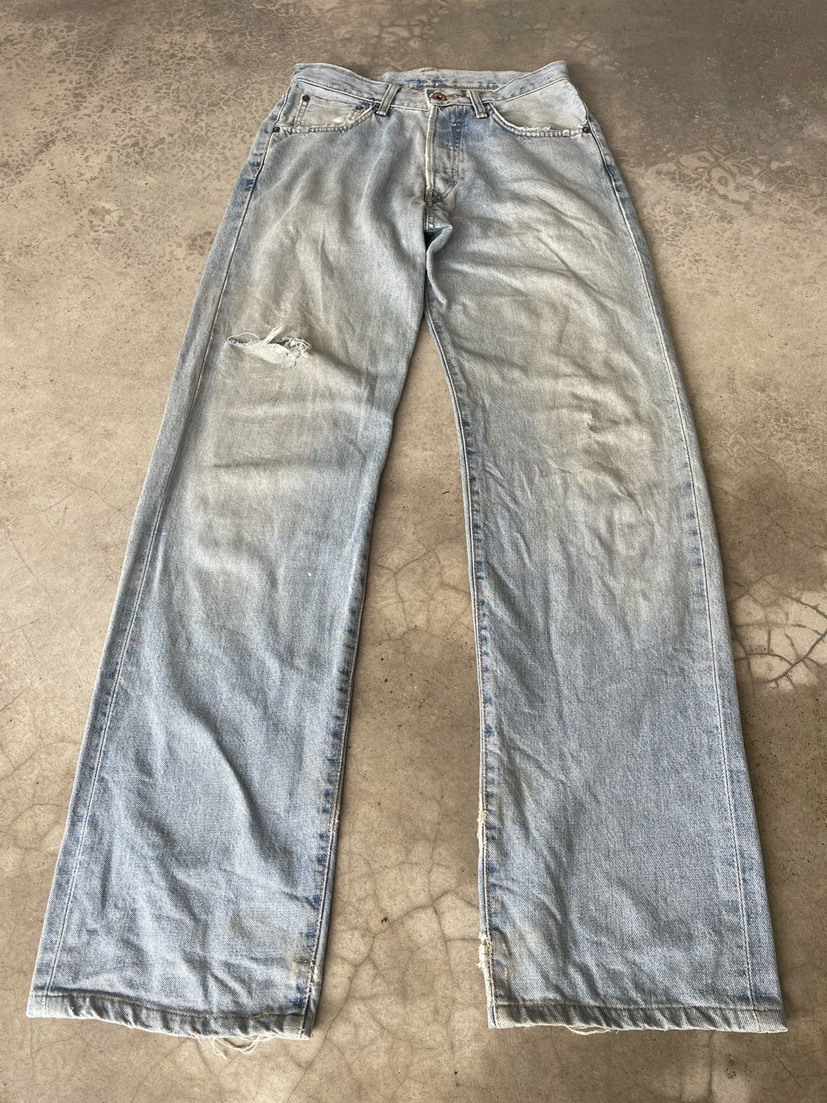 image of Vintage Edwin 505X Selvedge in Blue, Men's (Size 28)