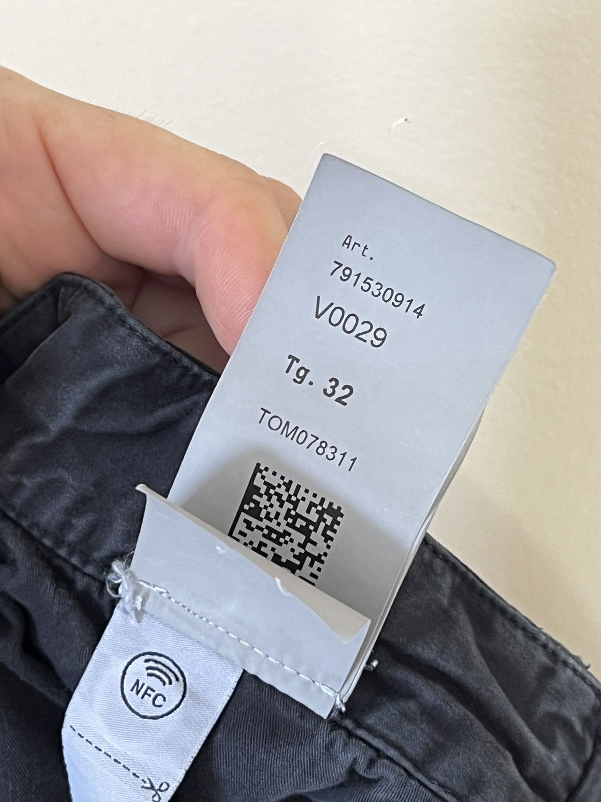 Stone Island Stone Island Cotton Blend Sweatpants Black 791530914 Size US 31 - 17 Thumbnail
