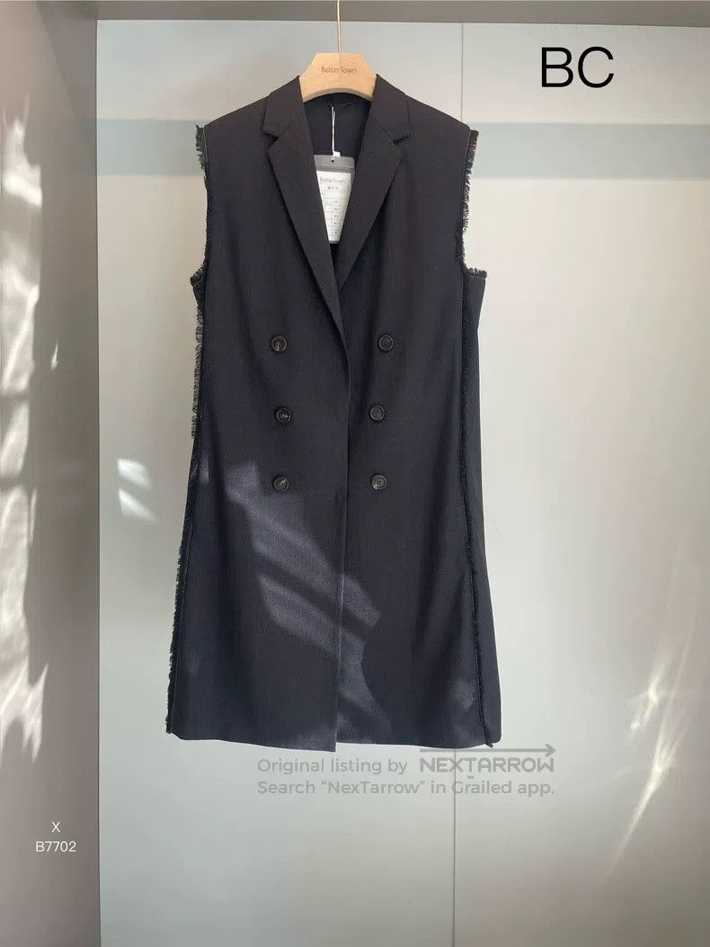 Brunello Cucinelli Brunello Cucinelli Black and Grey Sequin Vest Size S / US 4 / IT 40 - 1 Thumbnail