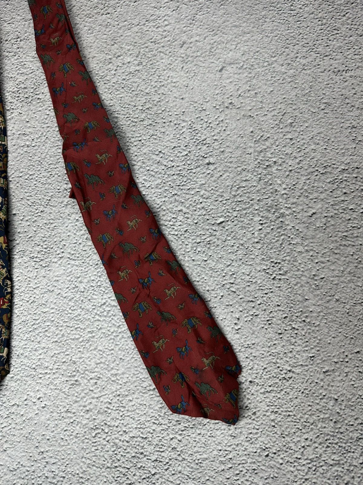 Salvatore Ferragamo Vintage Salvatore Ferragamo Silk Tie Old Money Style Size ONE SIZE - 8 Thumbnail