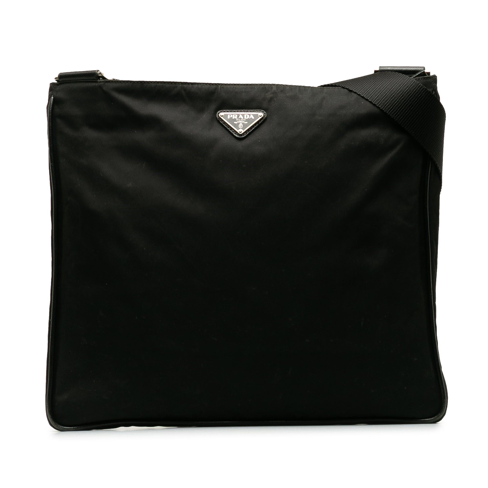 image of Prada Tessuto Crossbody Crossbody Bag in Black, Women's
