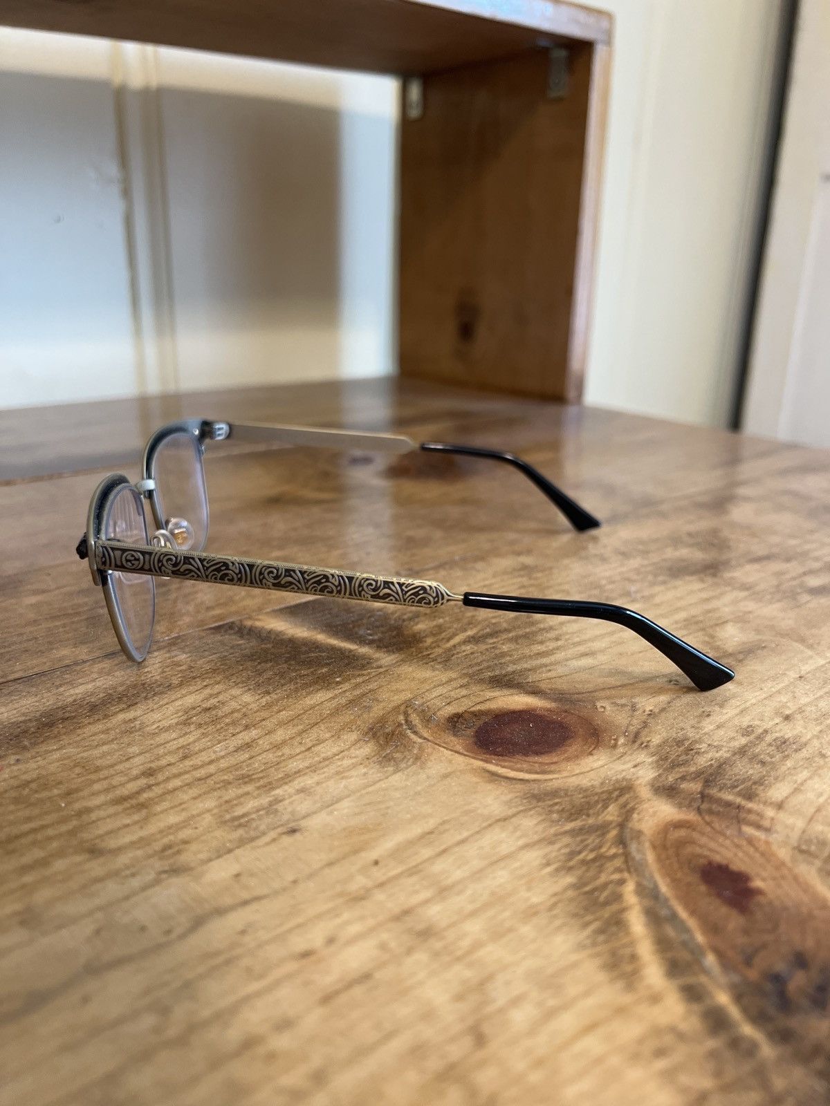 Gucci Gucci gold tiger glasses Size ONE SIZE - 2 Thumbnail