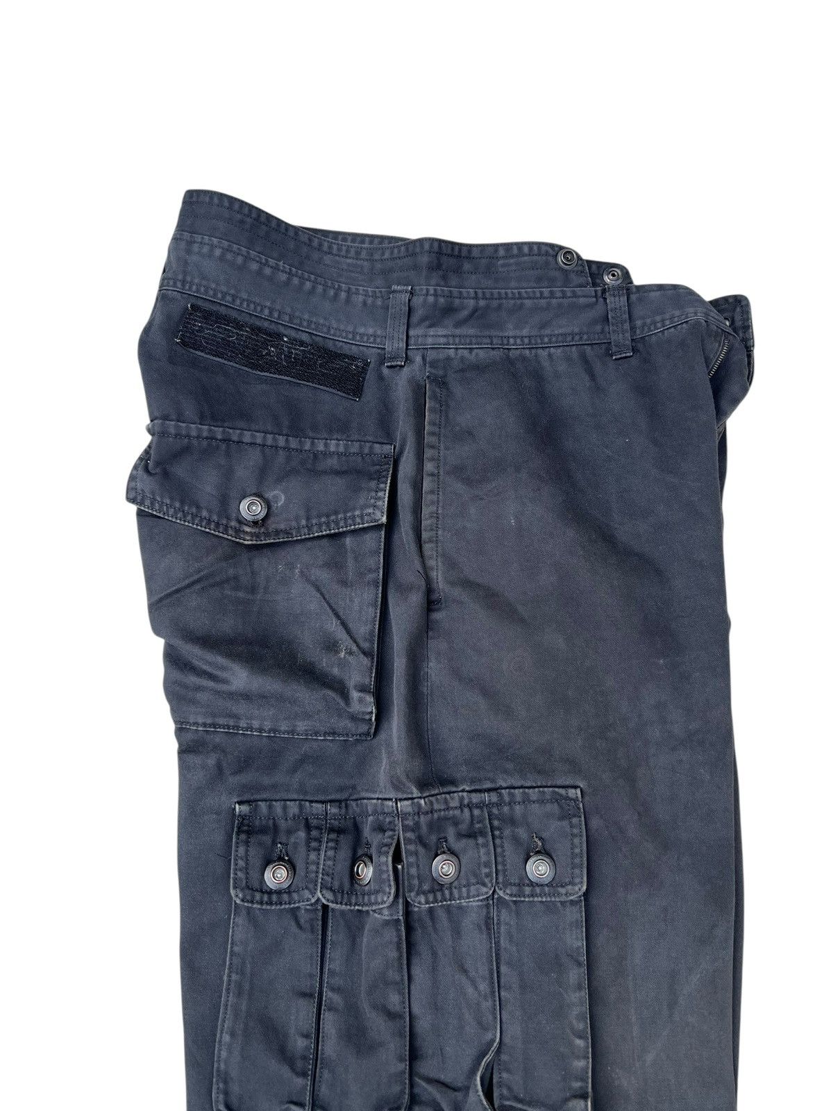 Julius Vintage NUKE Pre- Julius 7 Faded Wide Leg Cargo Trouser Pant Size US 29 - 15 Thumbnail