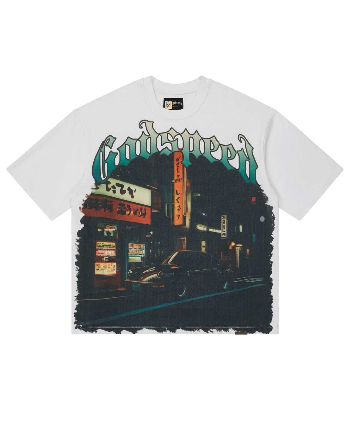 Godspeed Tokyo Pitstop Tee White Size US XS / EU 42 / 0 - 1 Thumbnail