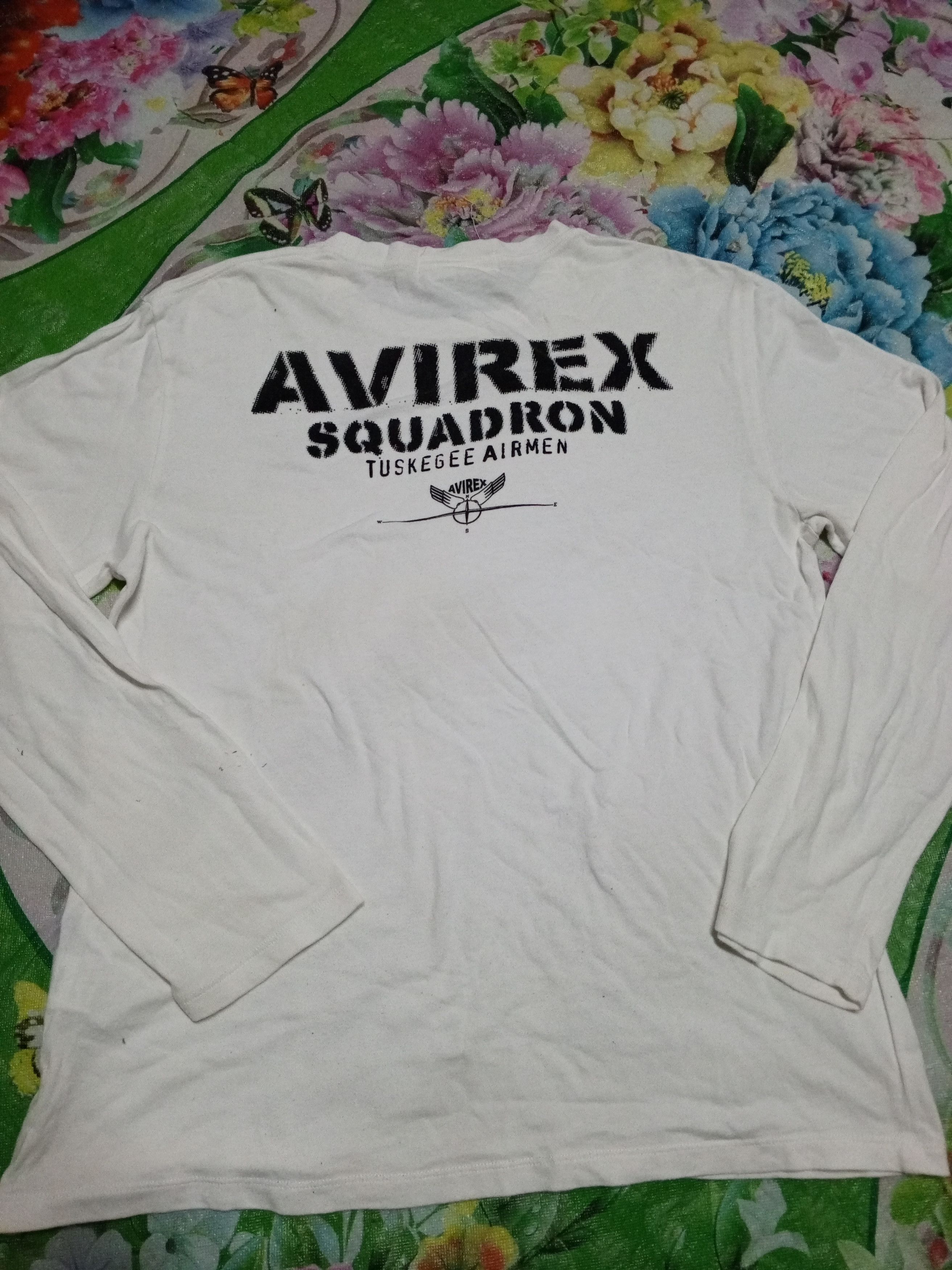 Avirex AVIREX U.S ARMY WHITE TEE LONG SLEEVE Size US L / EU 52-54 / 3 - 4 Thumbnail